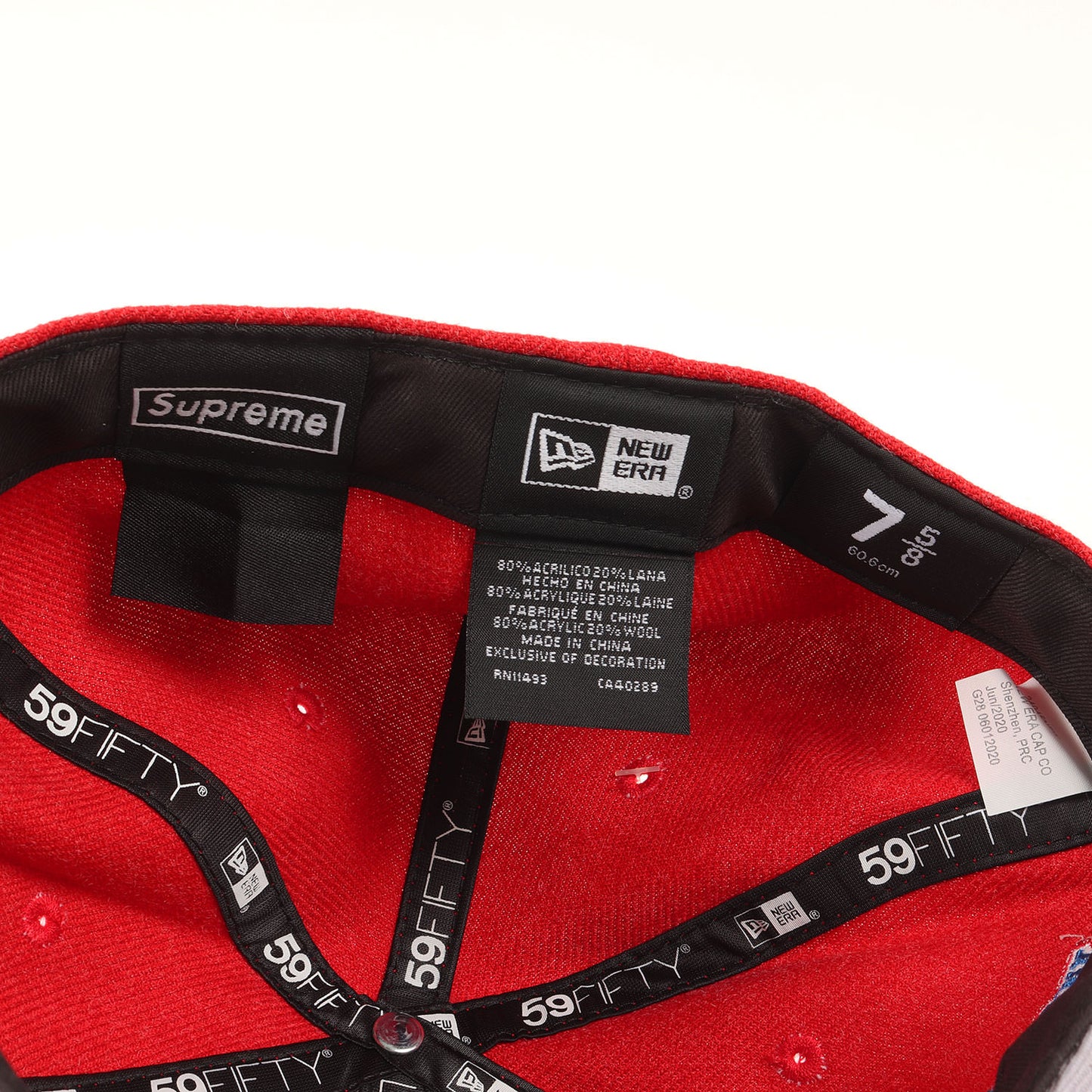 20AW ×NEW ERA BOXロゴ ベースボール キャップ(World Famous Box Logo New Era)