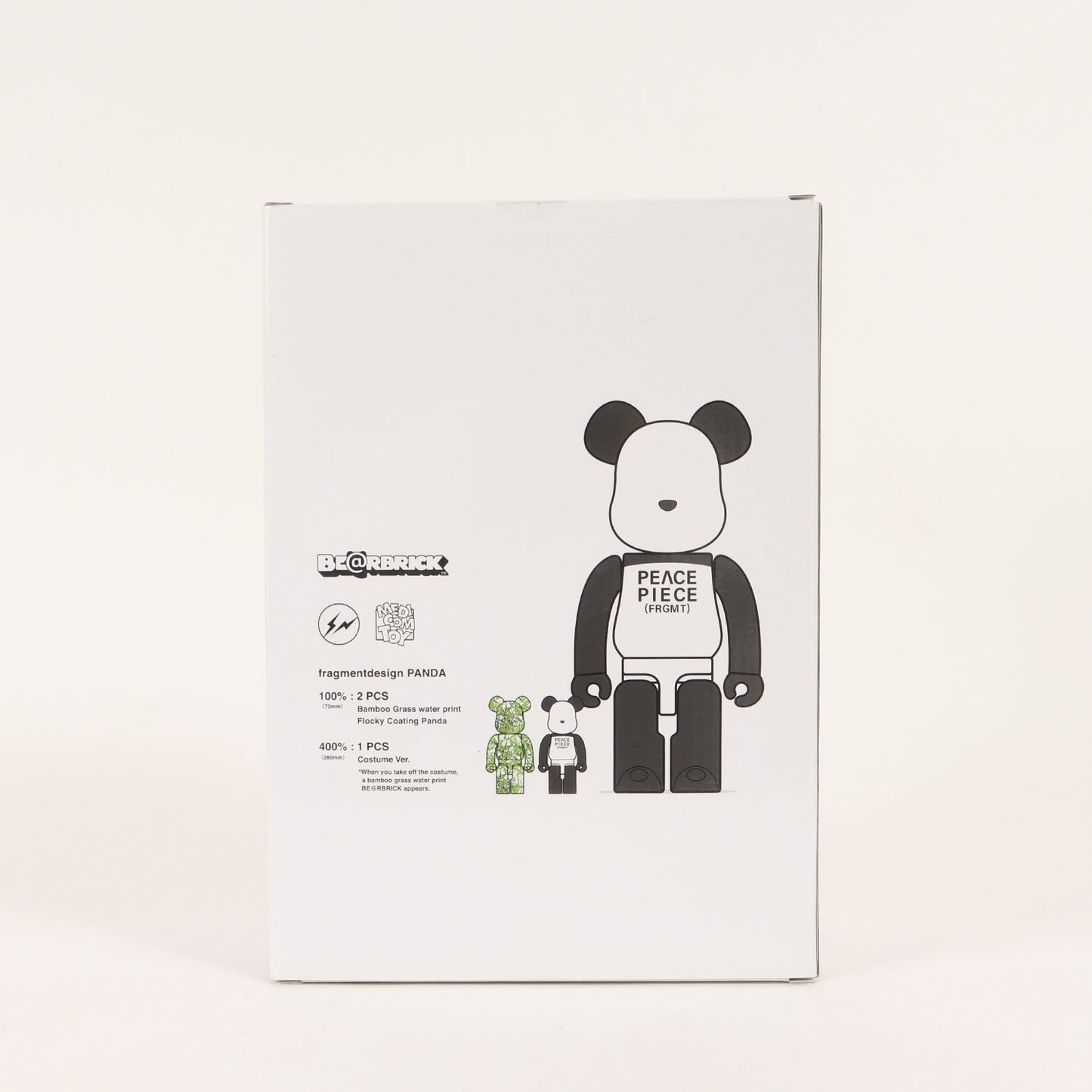 2023年モデル ×fragment design BE@RBRICK 400% % 100% PANDA