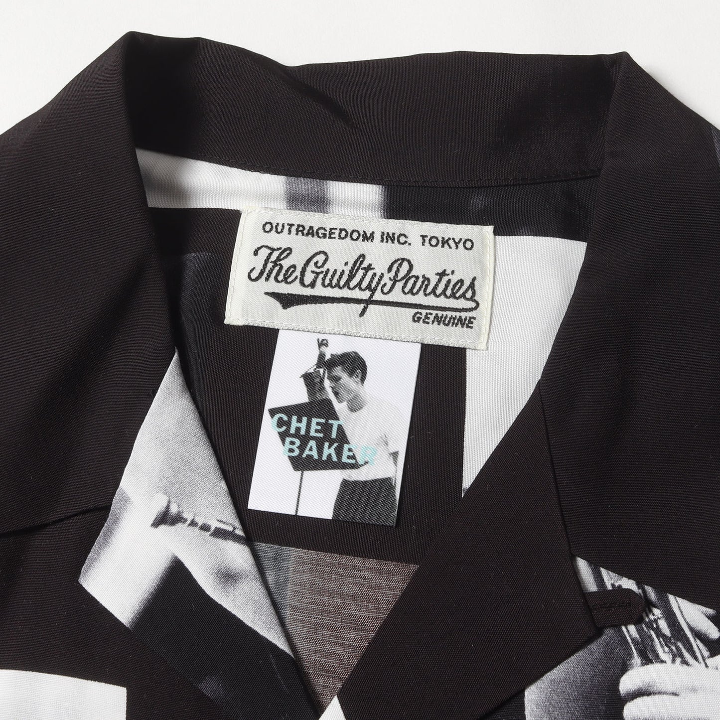 22SS ×CHET BAKER チェット・ベイカー レーヨン アロハシャツ(HAWAIIAN SHIRT)