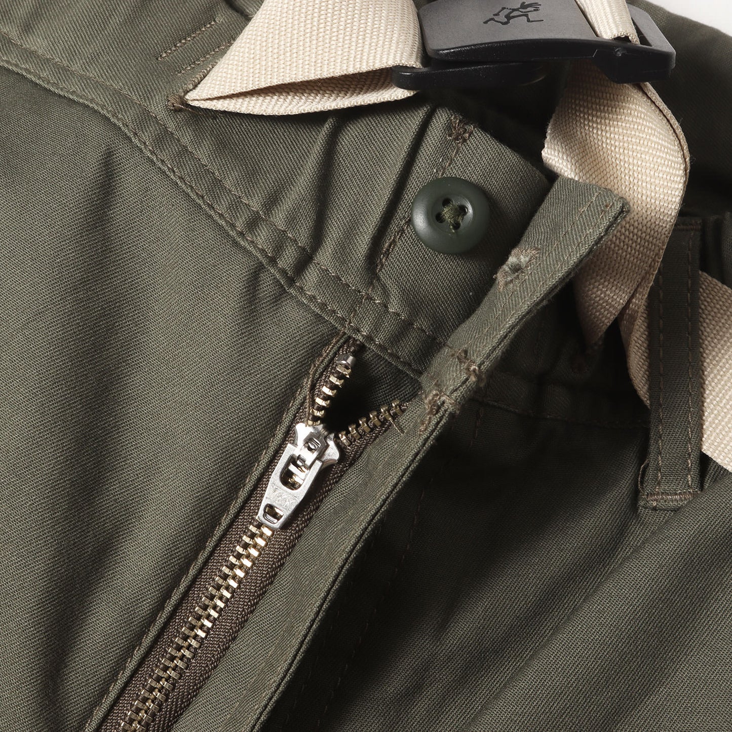 BEAMS別注 コットン/コーデュラナイロン ストレッチ ミリタリー イージーパンツ