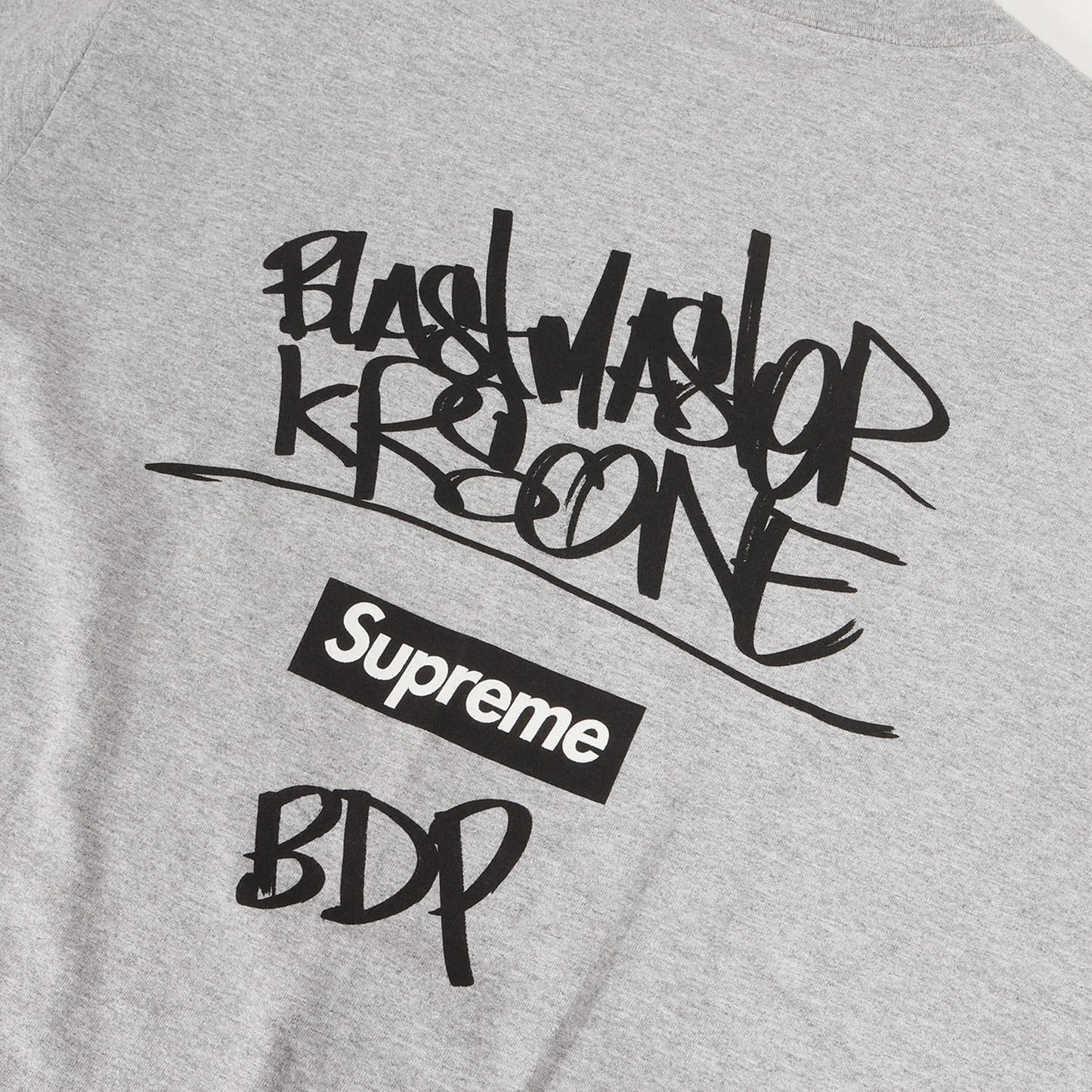 ×Boogie Down Productions KRS ONE アルバムアート Tシャツ(All Means Tee)