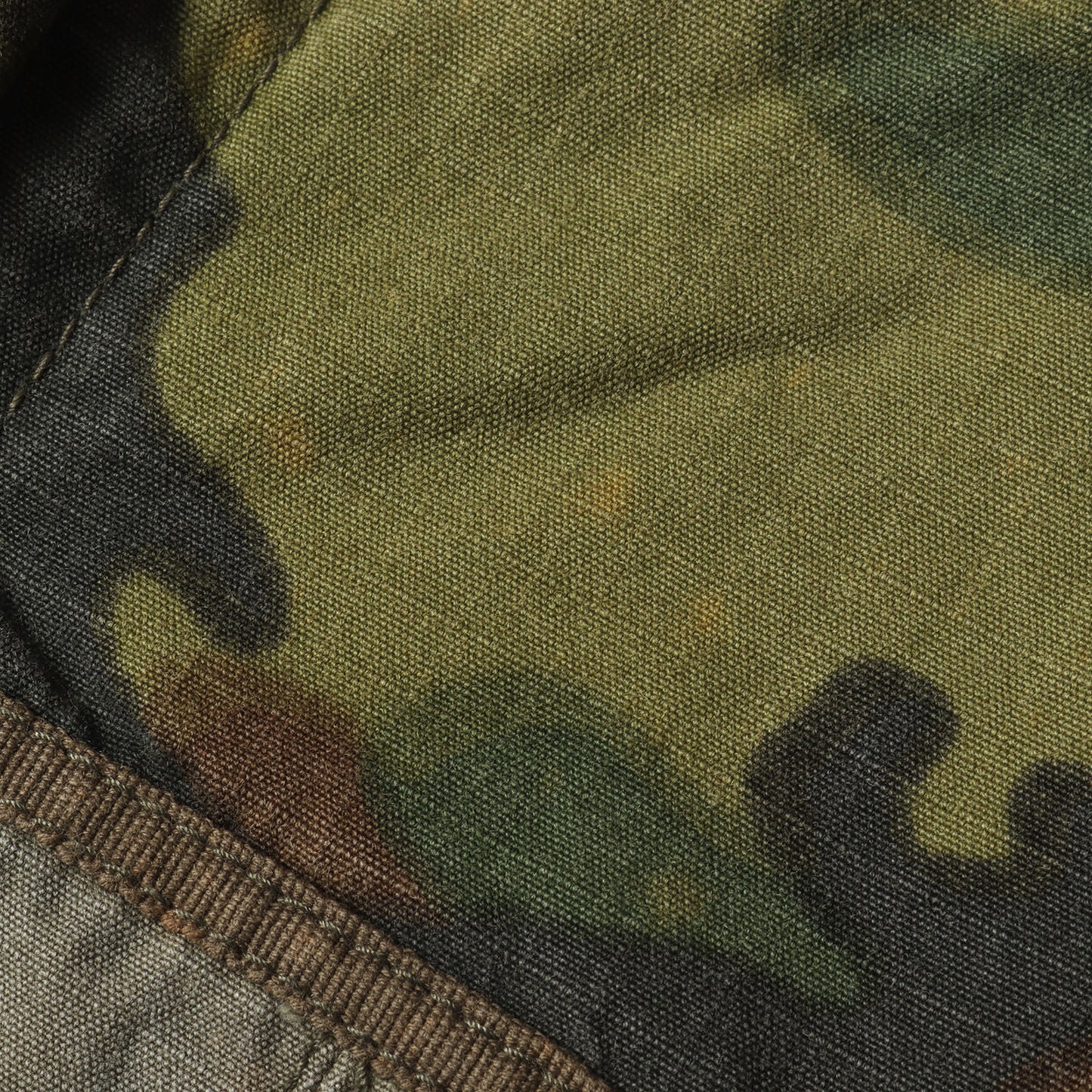 00s パンサー刺繍 ブラウンリーフカモ M-65フィールドジャケット(M-65)