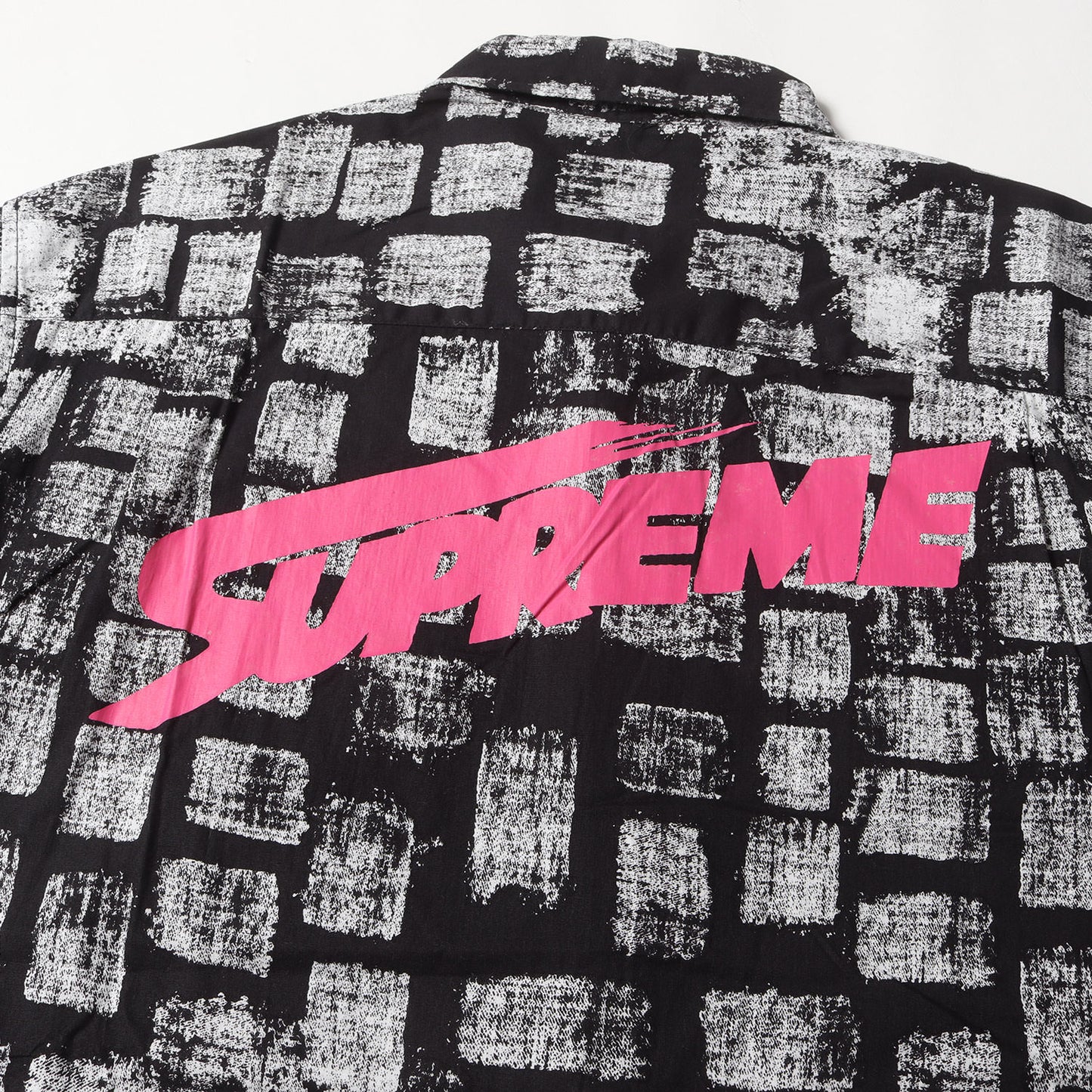 モンブランロゴ ブロックプリント 半袖シャツ(Block Print Shirt)