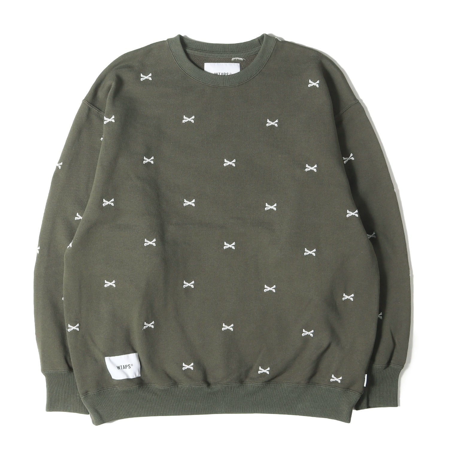 22AW クロスボーン柄 クルーネック スウェット(ACNE / SWEATER