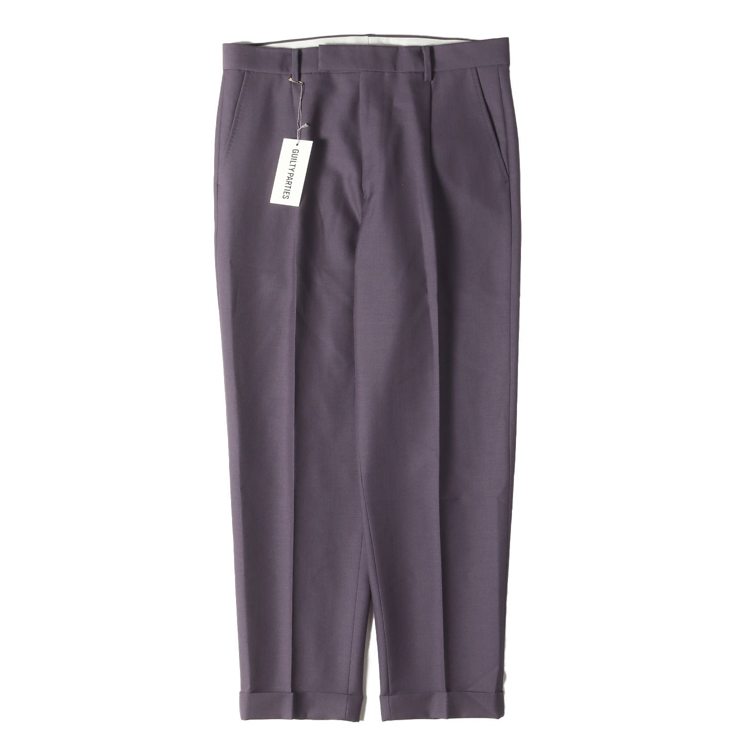 WACKO MARIA (ワコマリア) 22SS ×DORMEUIL プリーツ スラックスパンツ