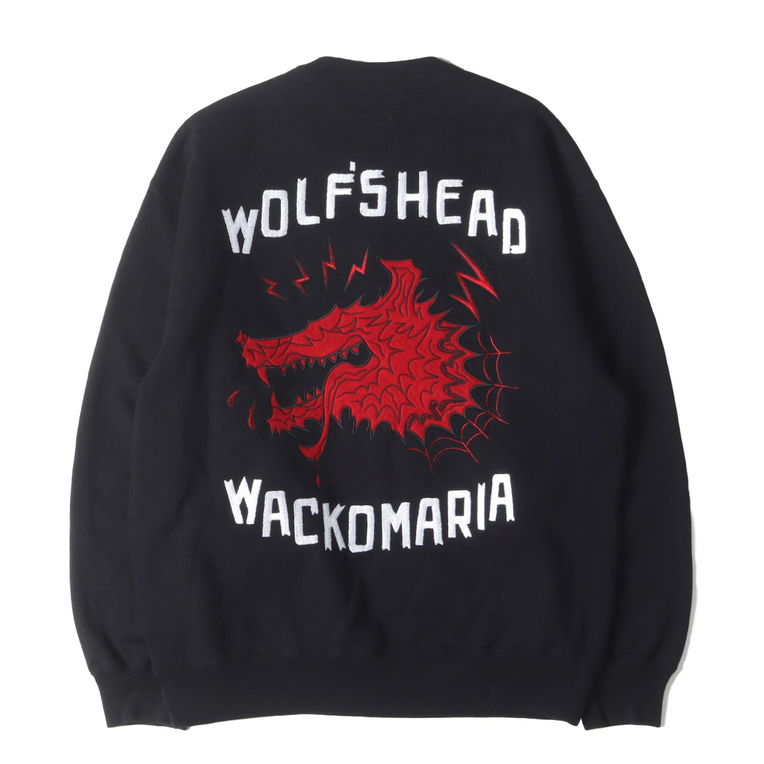 24AW ×WOLF'S HEAD ウルフ刺繍 ヘビーウェイト スウェット(HEAVY 24AW ×WOLF'S HEAD ウルフ刺繍 ヘビーウェイト スウェット(HEAVY