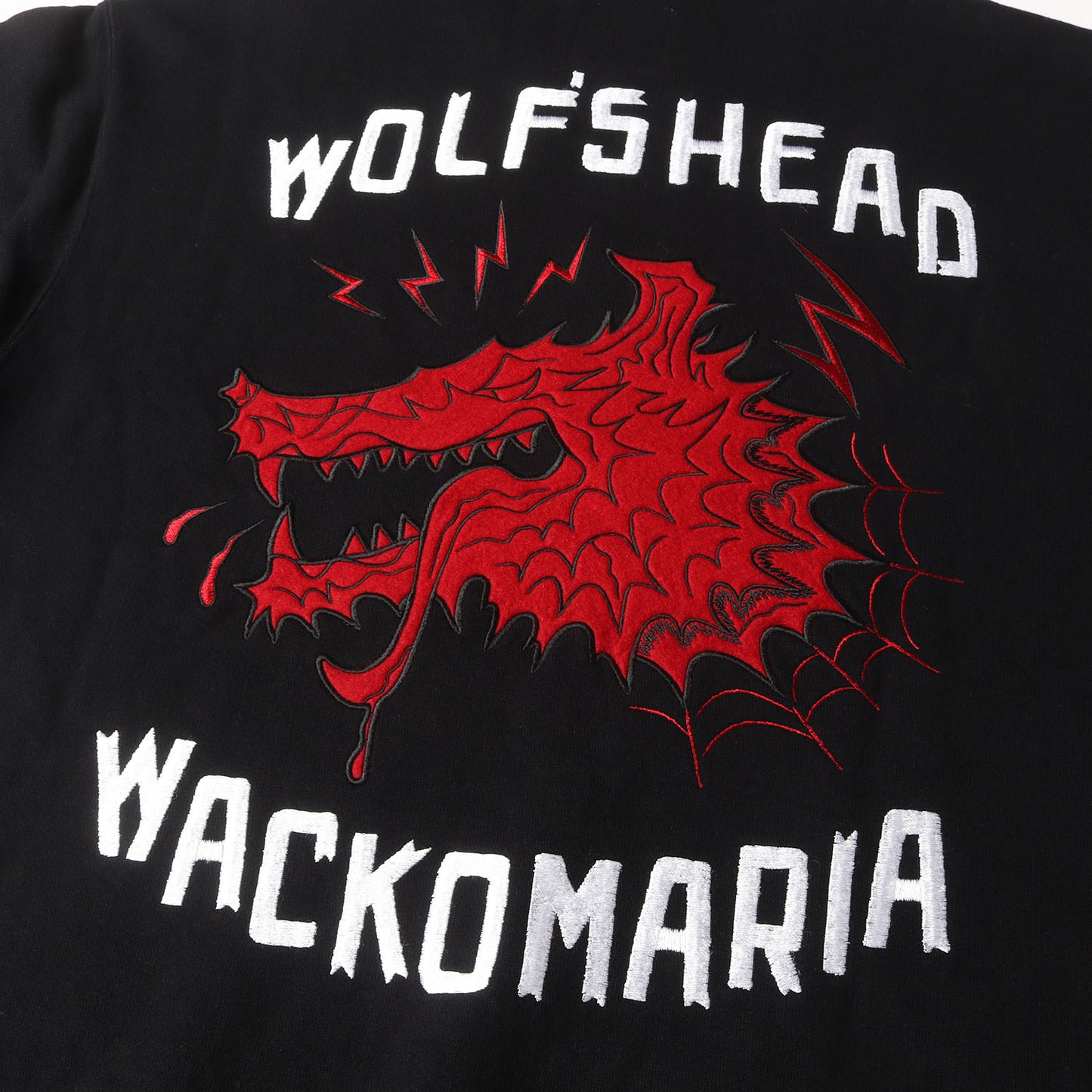 24AW ×WOLF'S HEAD ウルフ刺繍 ヘビーウェイト スウェット(HEAVY WEIGHT SWEAT SHIRT)