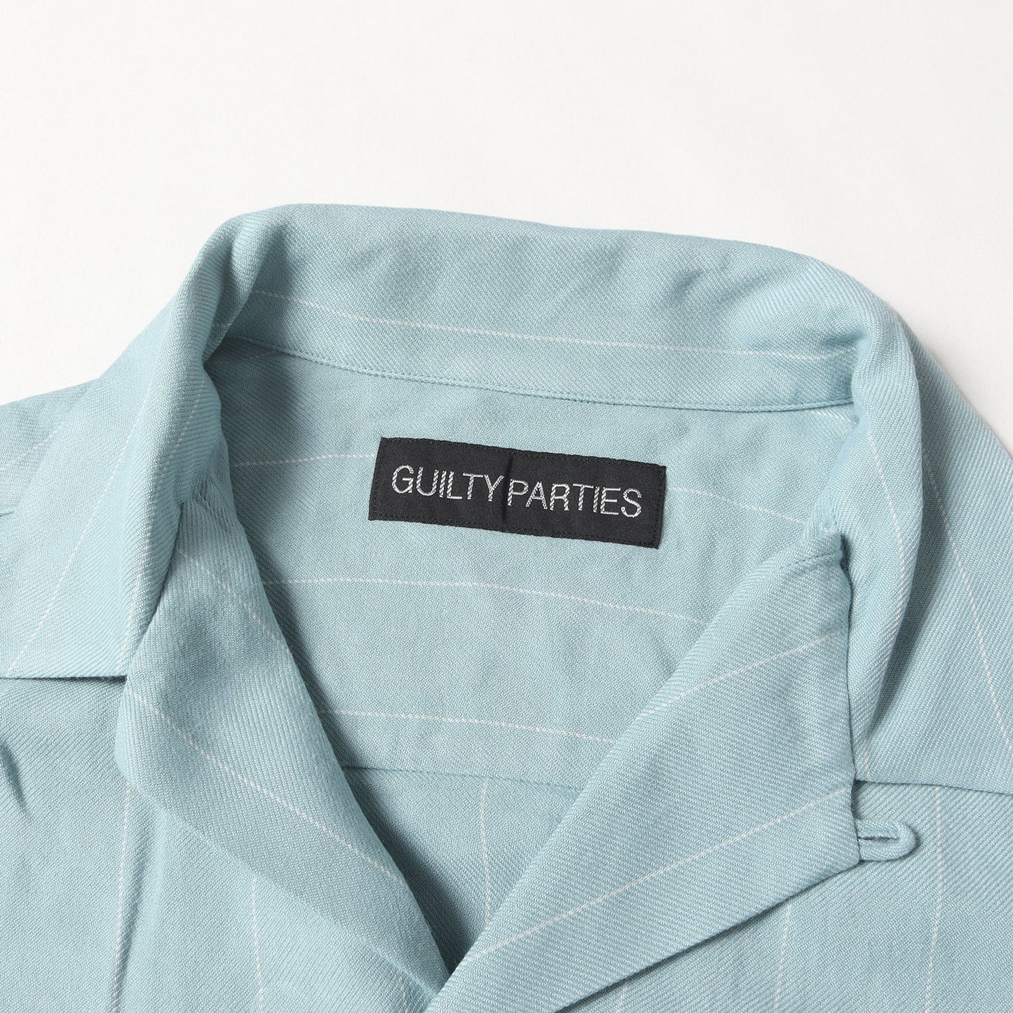 24AW ストライプ オープンカラー レーヨン シャツ(STRIPED OPEN COLLAR SHIRT)