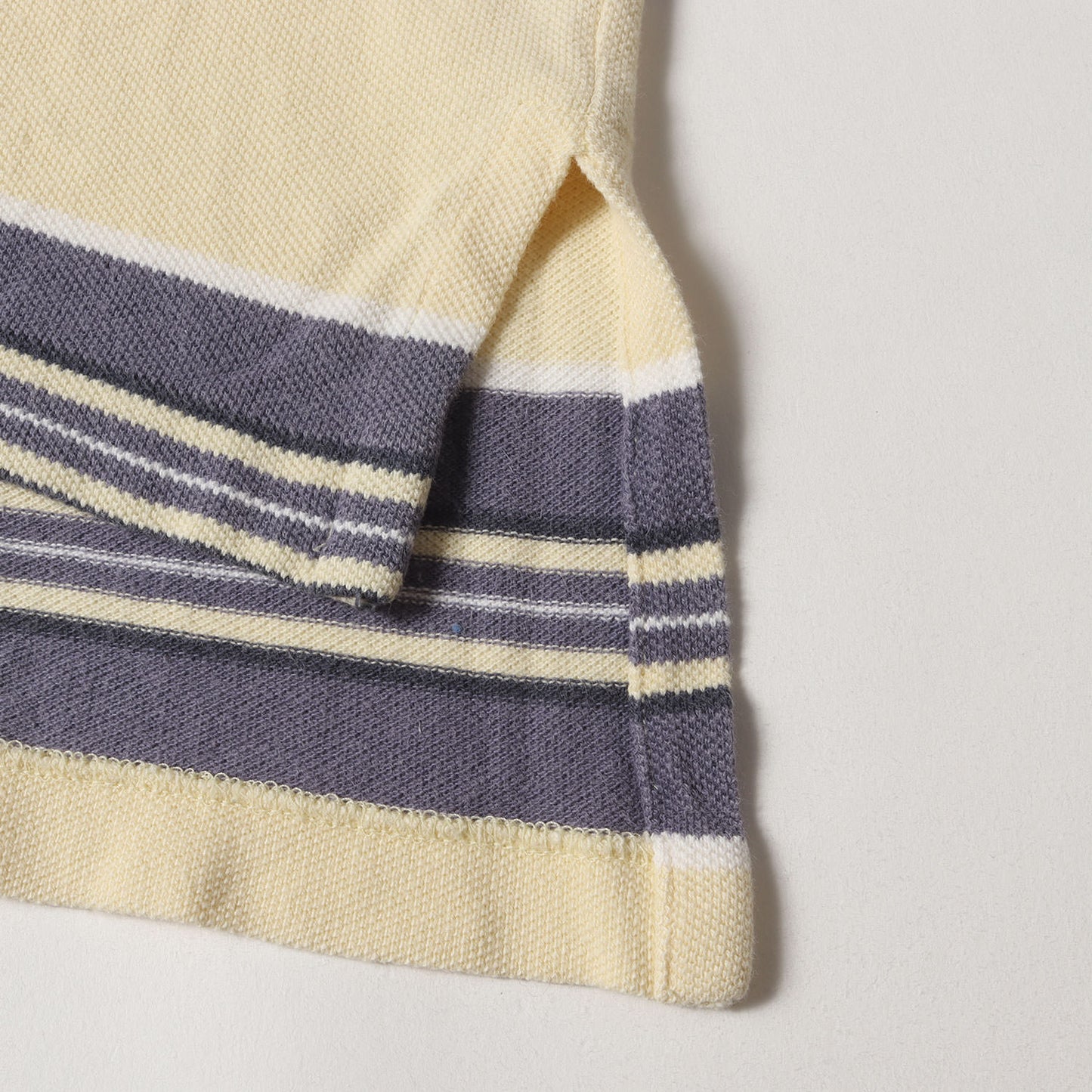 90s ボーダー 鹿の子ポロシャツ