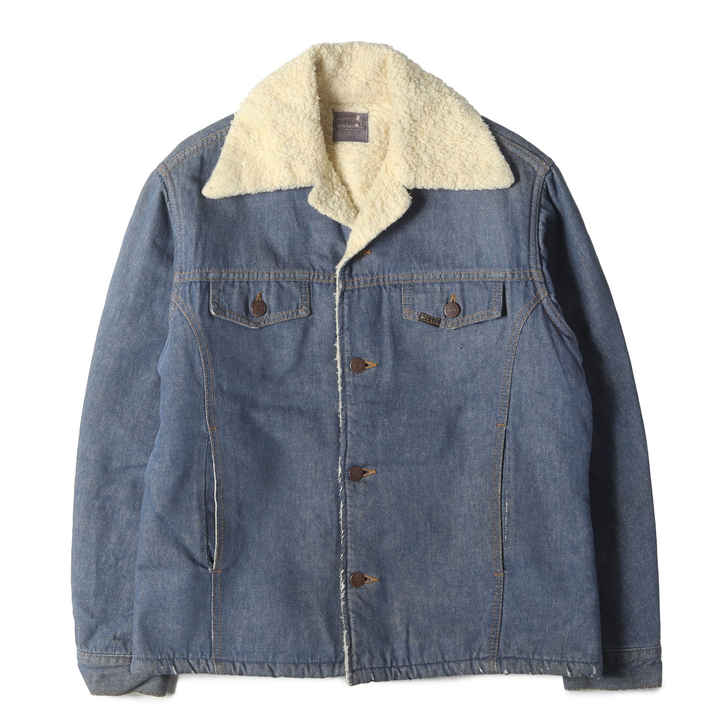 70s デニム ボア ランチジャケット / Sears ROEBUCKS シアーズ ロー