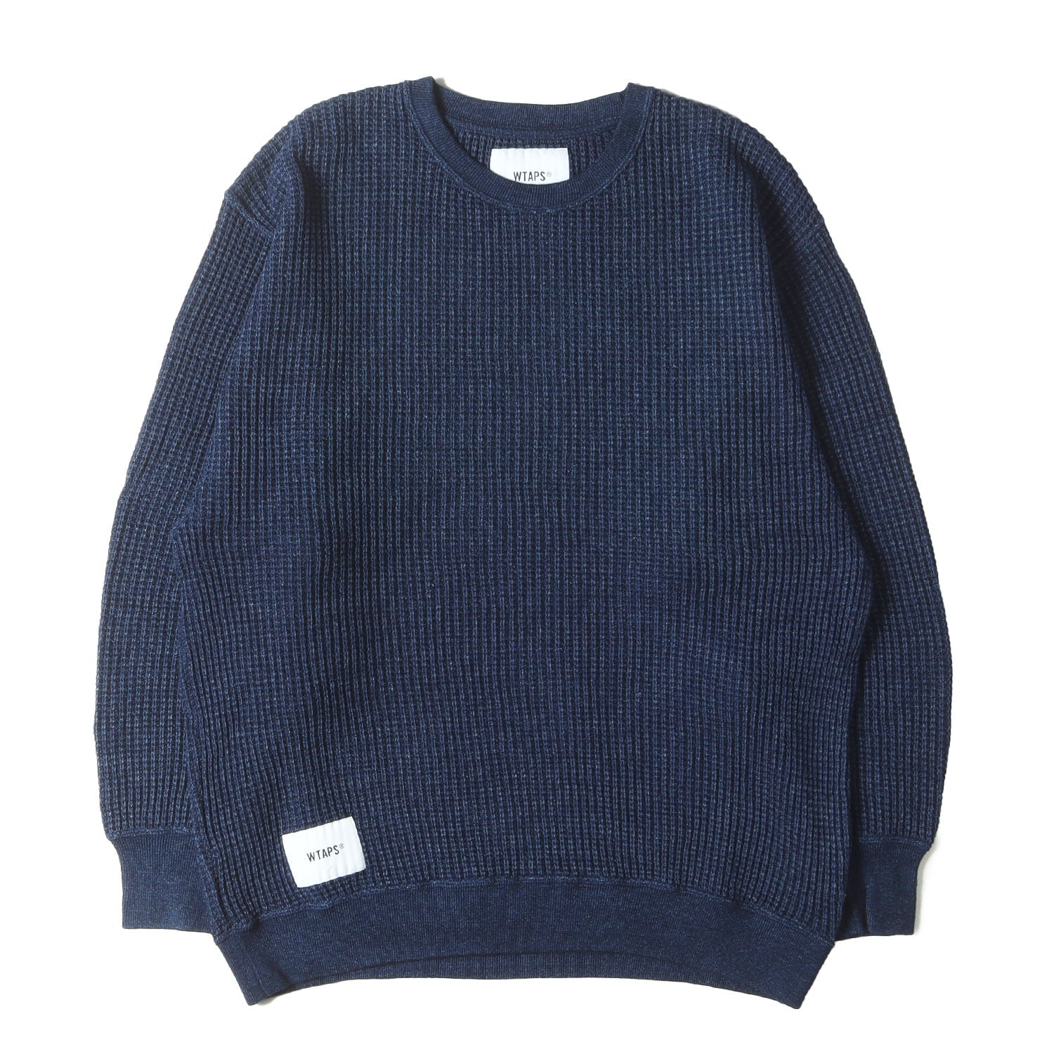 22SS インディゴ サーマルニット セーター(ALL 02 SWEATER / COTTON 04 
