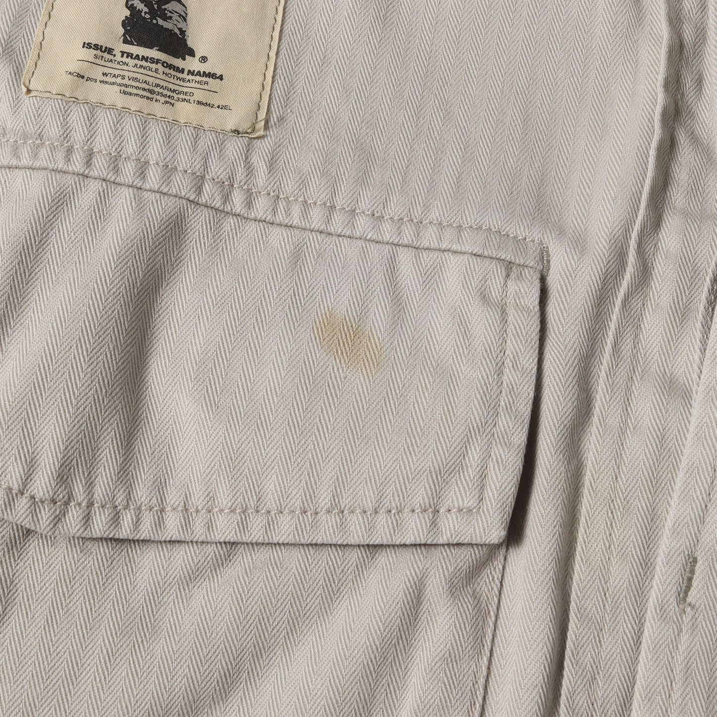 00s クロスボーン ミリタリー BDU 半袖シャツ