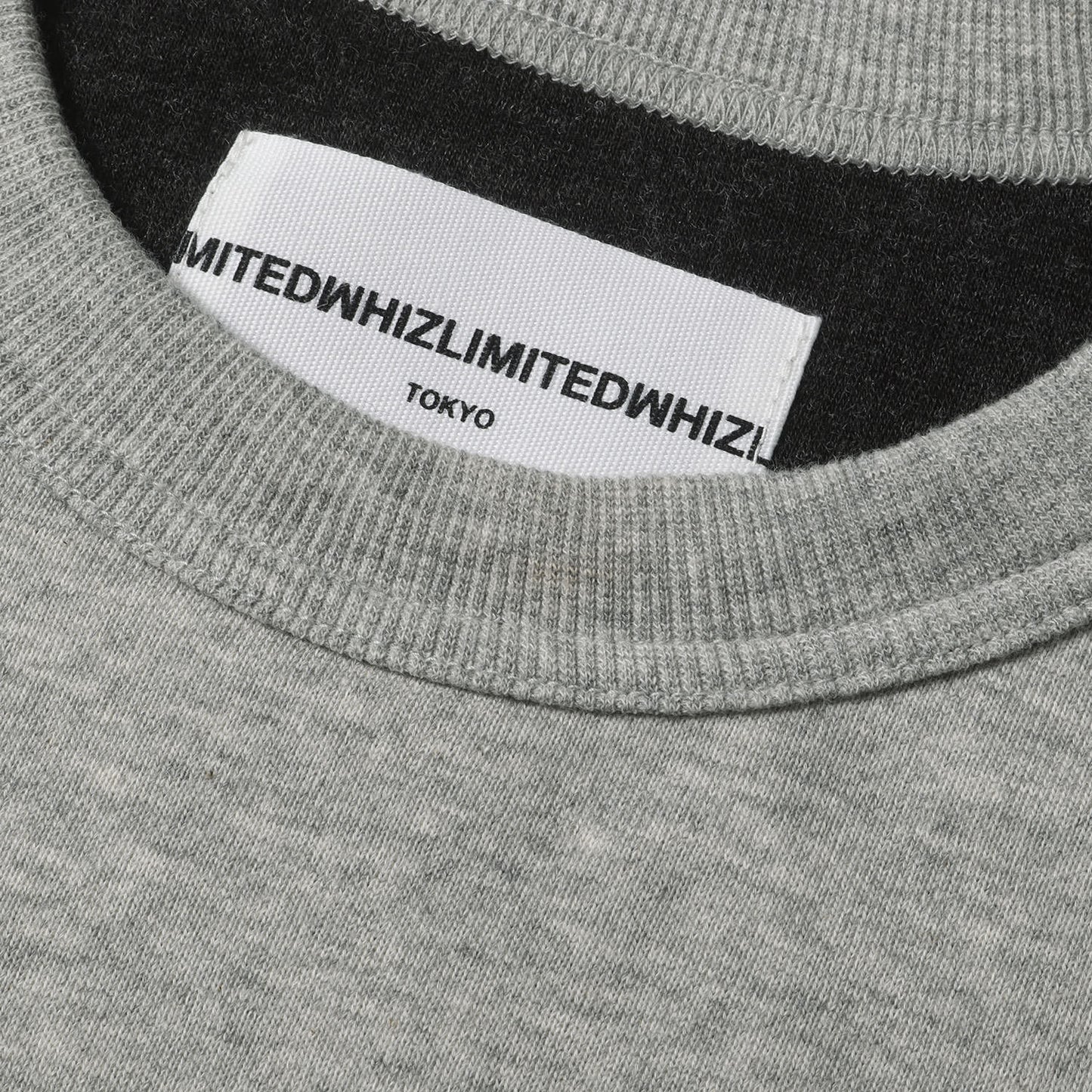 ニット コンビ クルーネック スウェット