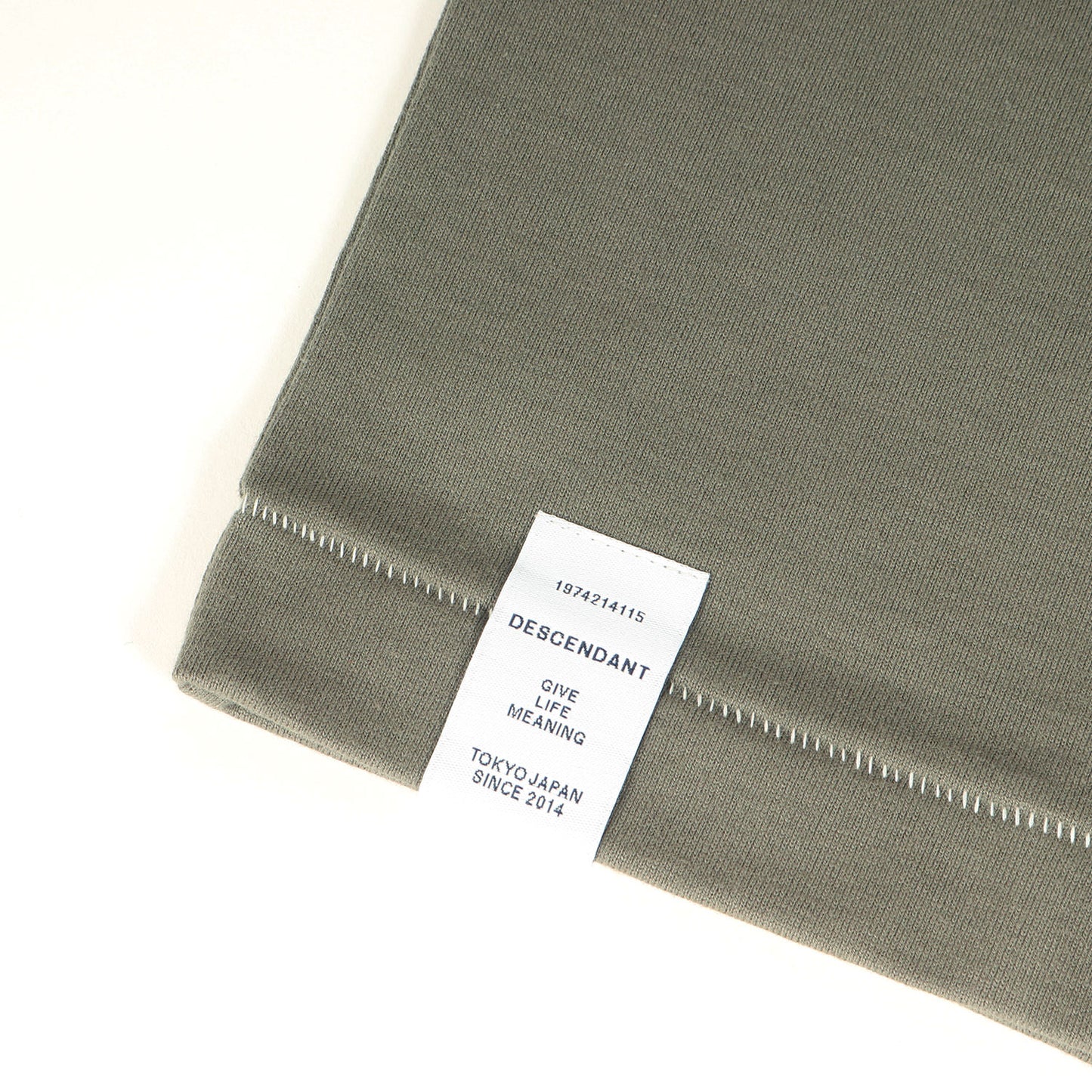 ワンポイント刺繍 Uネック ポケット Tシャツ(CACHALOT / U NECK SS)