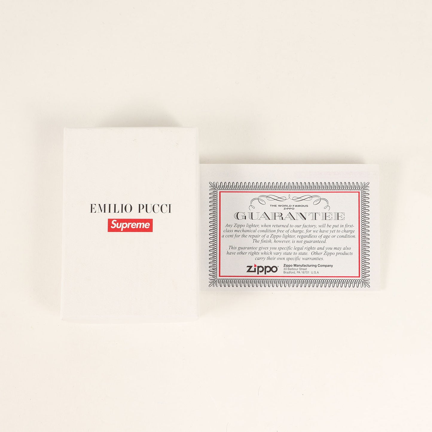 21SS ×Emilio Pucci ×Zippo アーカイブ柄 ジッポ ライター(Zippo)
