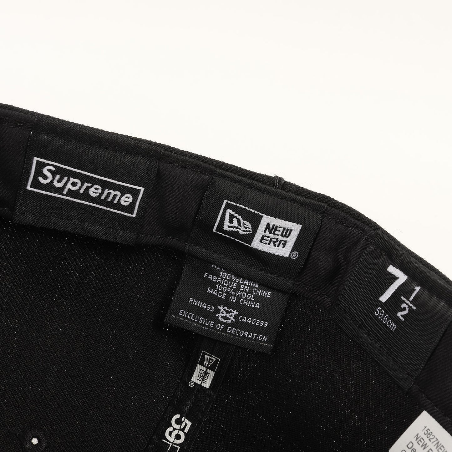 ×NEW ERA パイピング BOXロゴ ベースボールキャップ(Box Logo Piping)