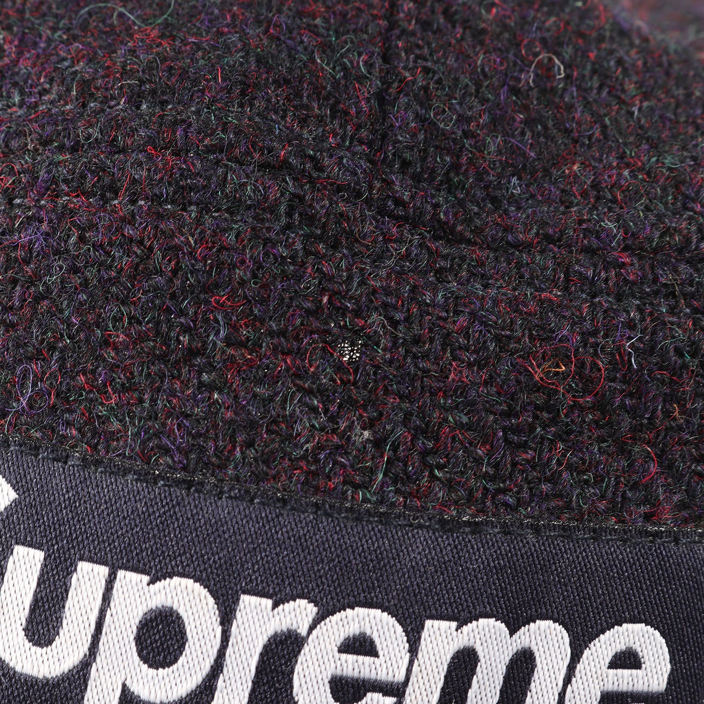 ×HARRIS TWEED ツイード BOXロゴ キャンプキャップ(Shadow Plaid Camp Cap)