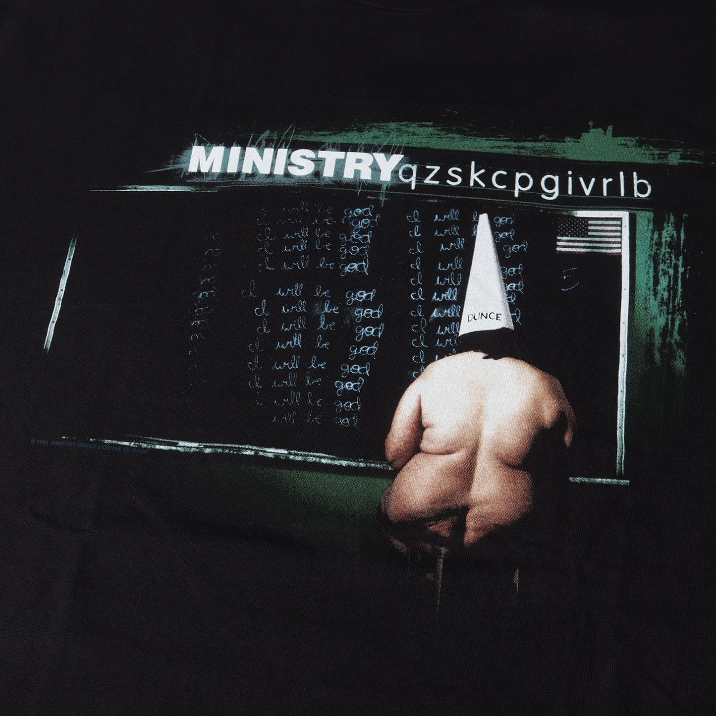 90s Ministry Dark Side of the Spoon Tシャツ(giantボディ / デッドストック)