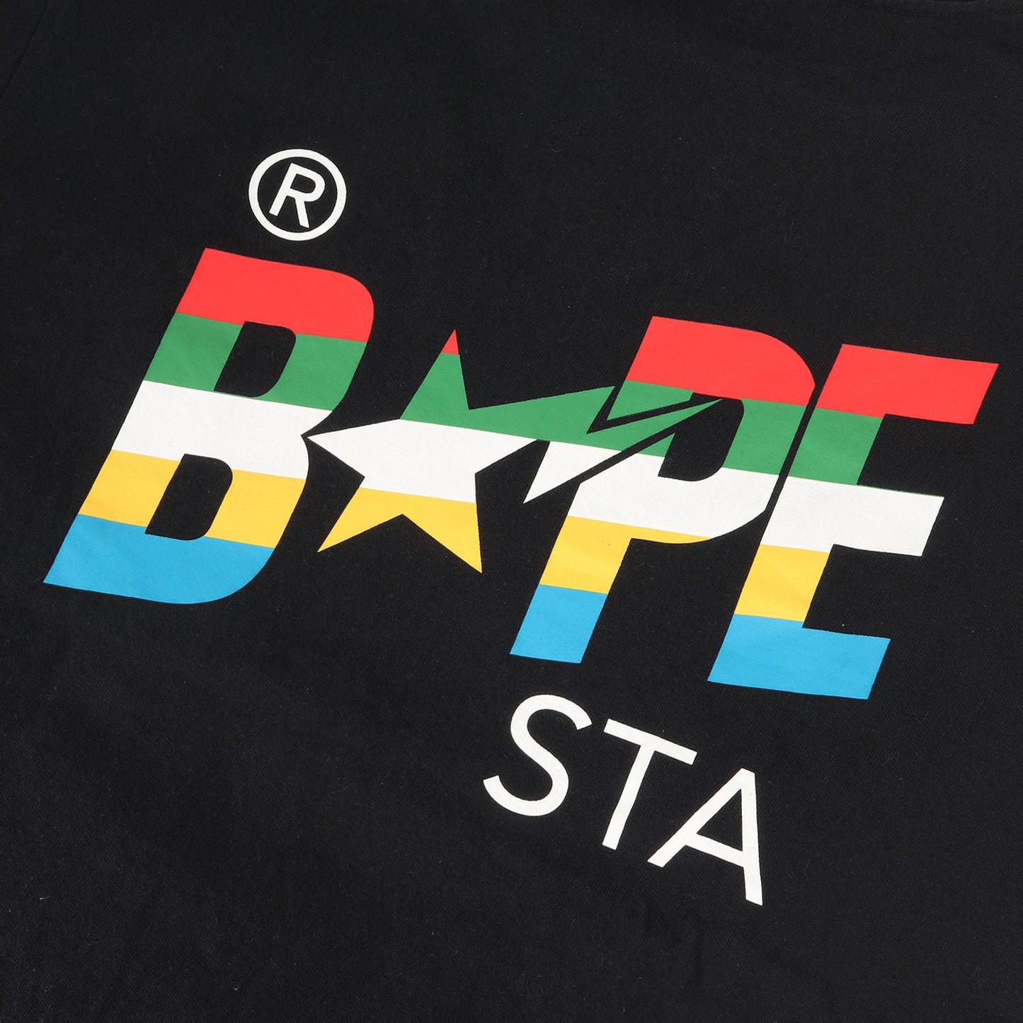 BAPE STAロゴ クルーネック Tシャツ