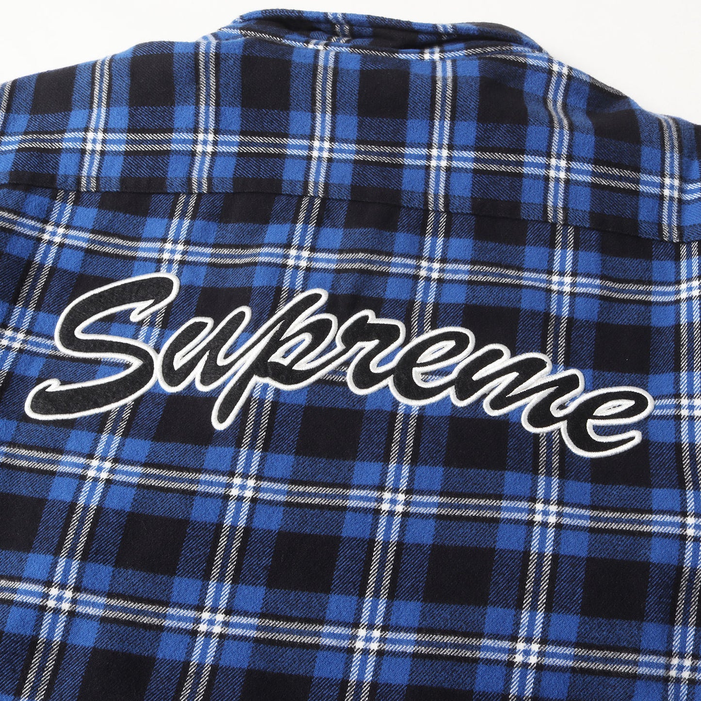 裏地キルティング アーチロゴ チェック フランネルシャツ(Arc Logo Quilted Flannel Shirt)