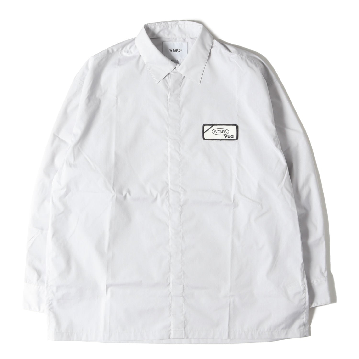 WTAPS (ダブルタップス) 25SS ワッペン付き スナップボタン ワーク 