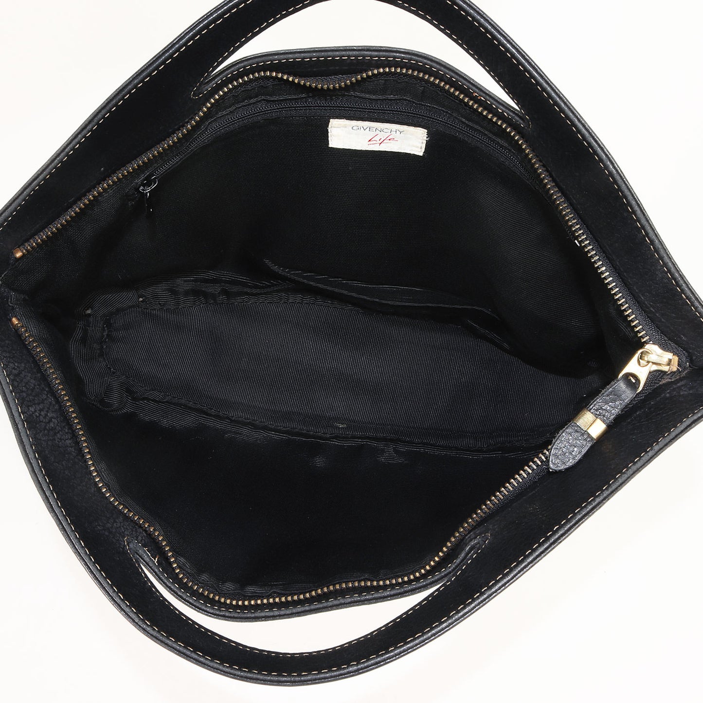 90s LIFE レザー ハンドバッグ