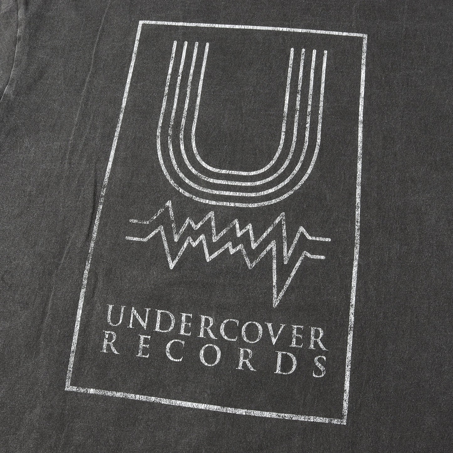 24SS ユーズド加工 RECORDSロゴ Tシャツ