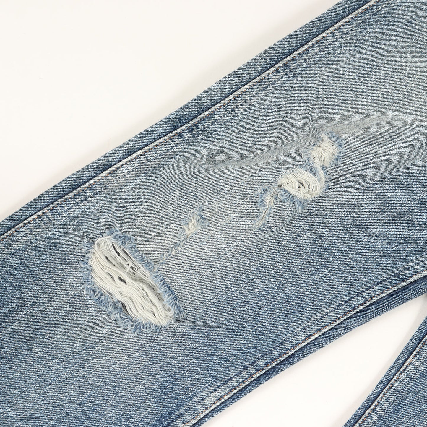 1969年復刻 Big E 606 クラッシュ加工 スリム デニムパンツ(30605-0061)