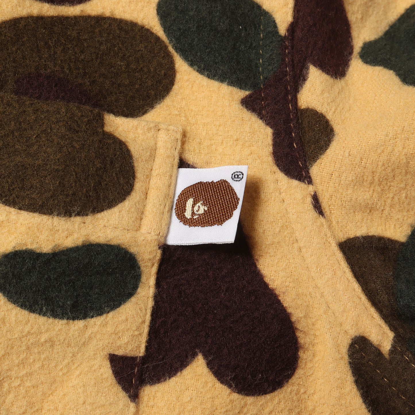 00s 1stカモ 猿迷彩 フランネルシャツ