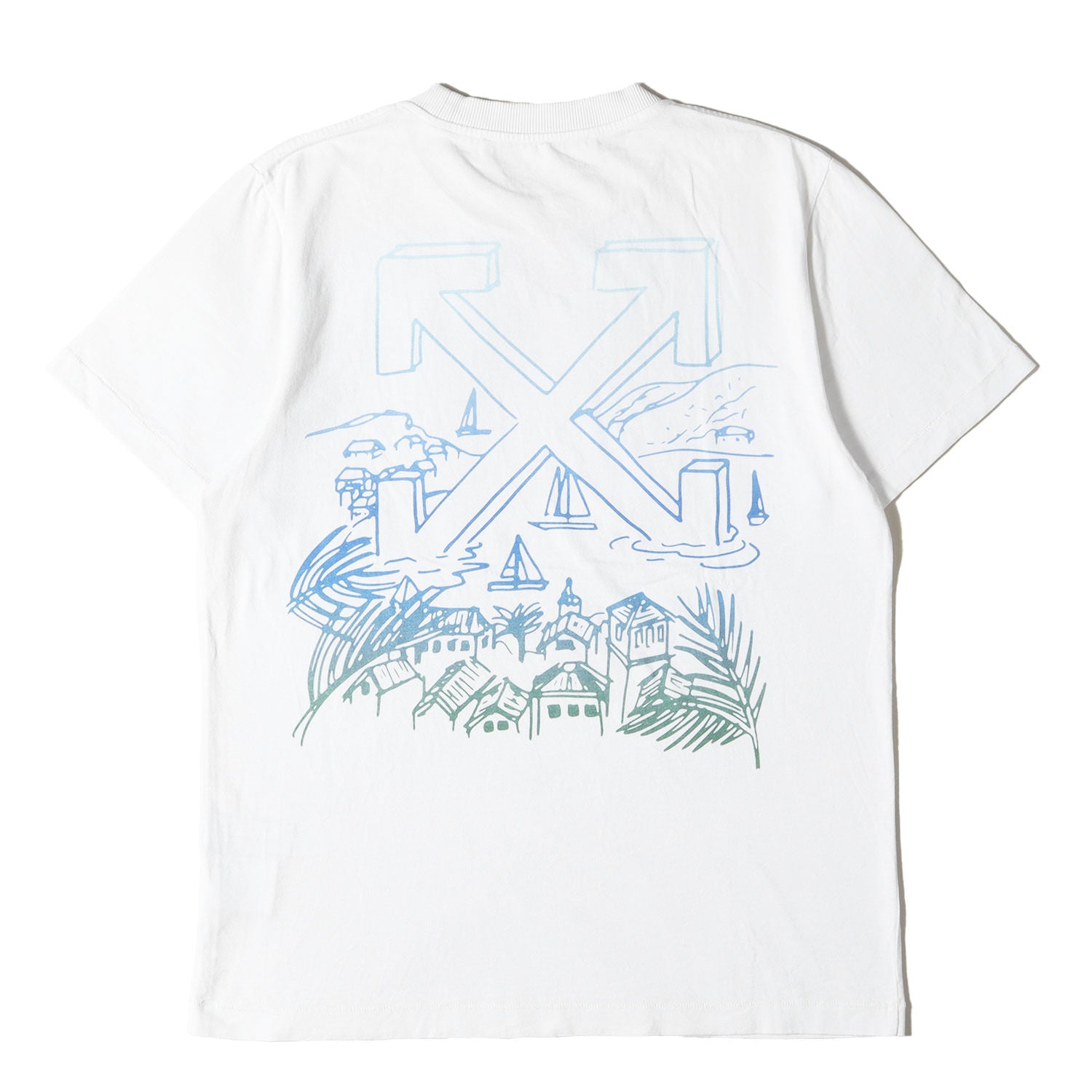 OFF-WHITE (オフホワイト) 20SS イラストグラフィック アロー Tシャツ 