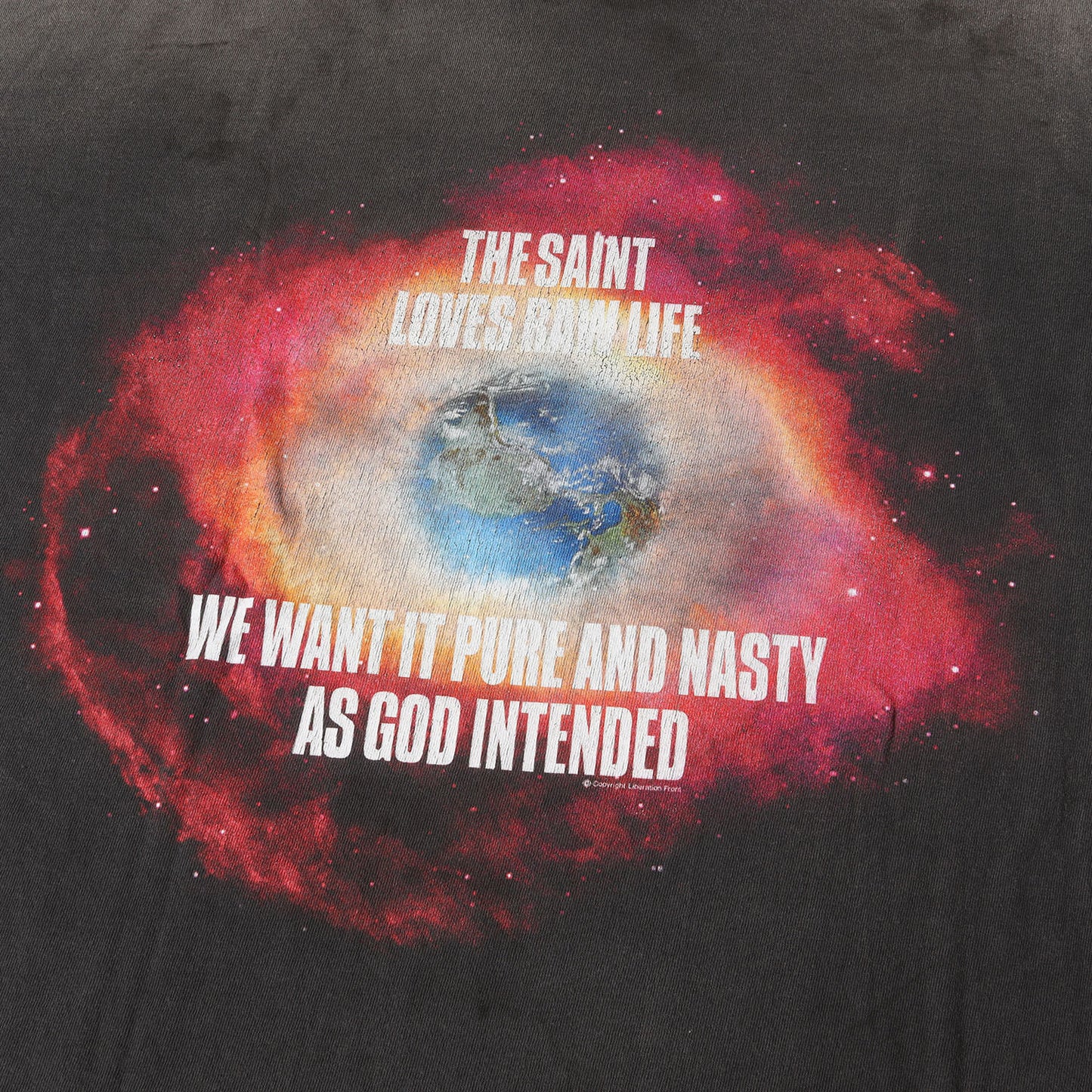 25SS ヴィンテージ加工 グラフィック Tシャツ(SS TEE / OBLITERATE)