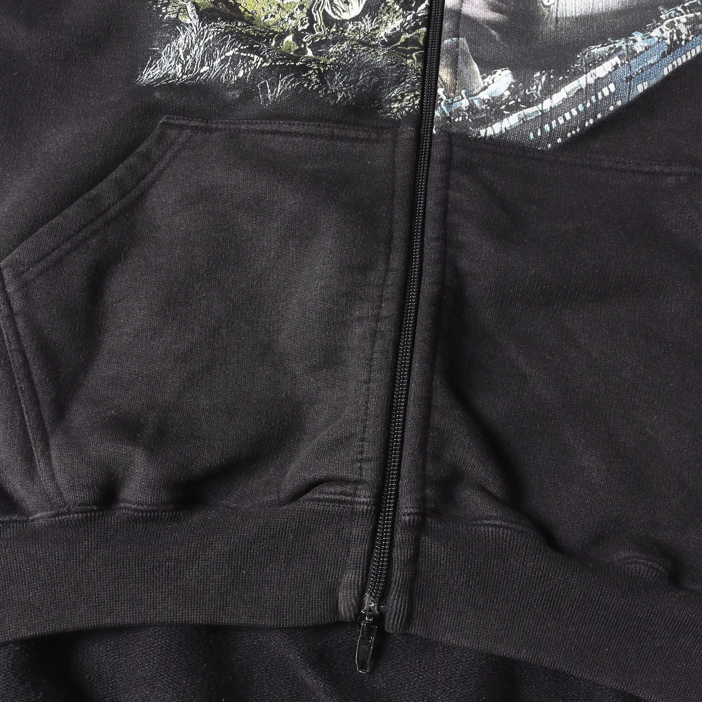 タイタニック&キッス 再構築 オーバーサイズ ヘビー ジップ スウェットパーカー