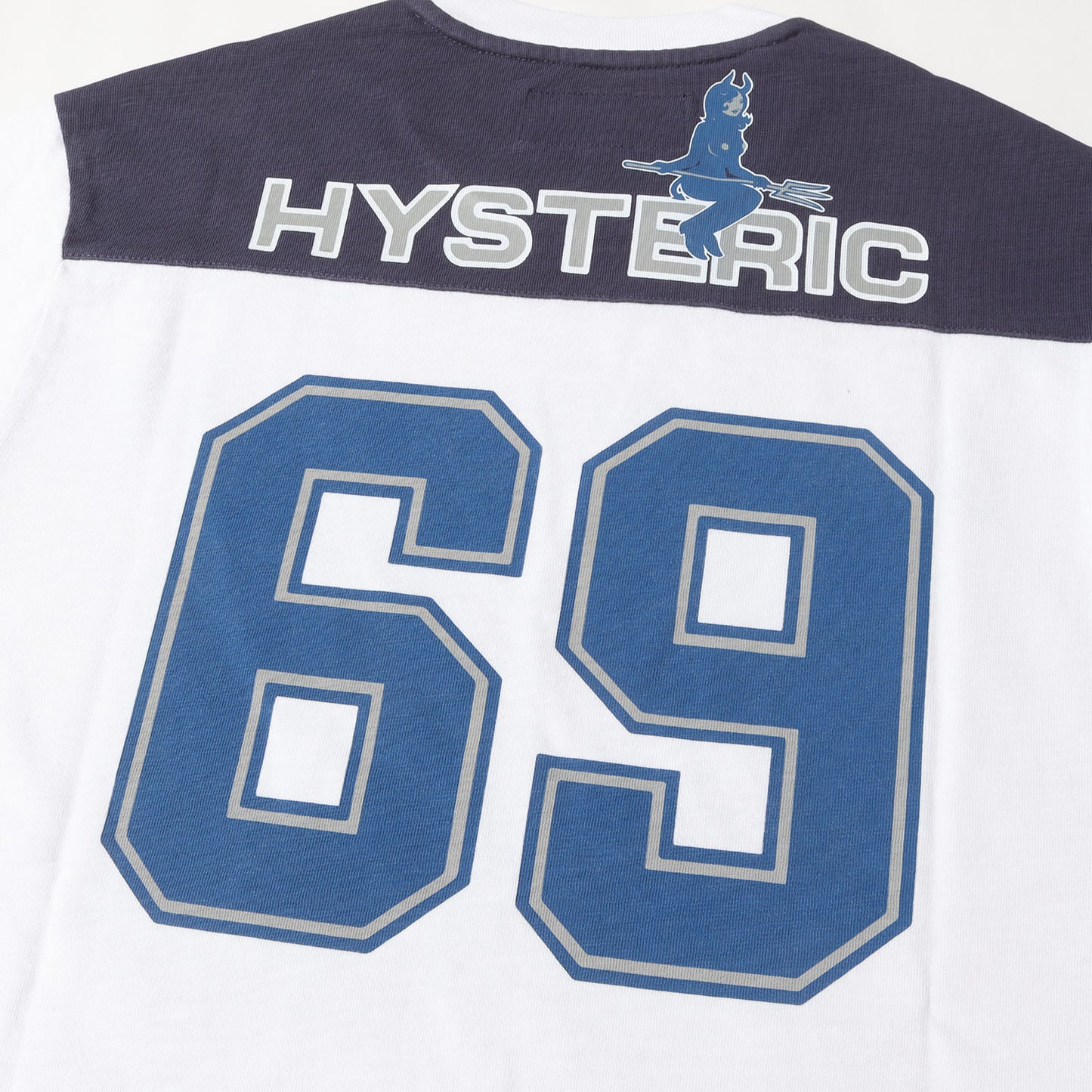 24AW ×HYSTERIC GLAMOUR フットボール ヘビー Tシャツ(69 Football Top)