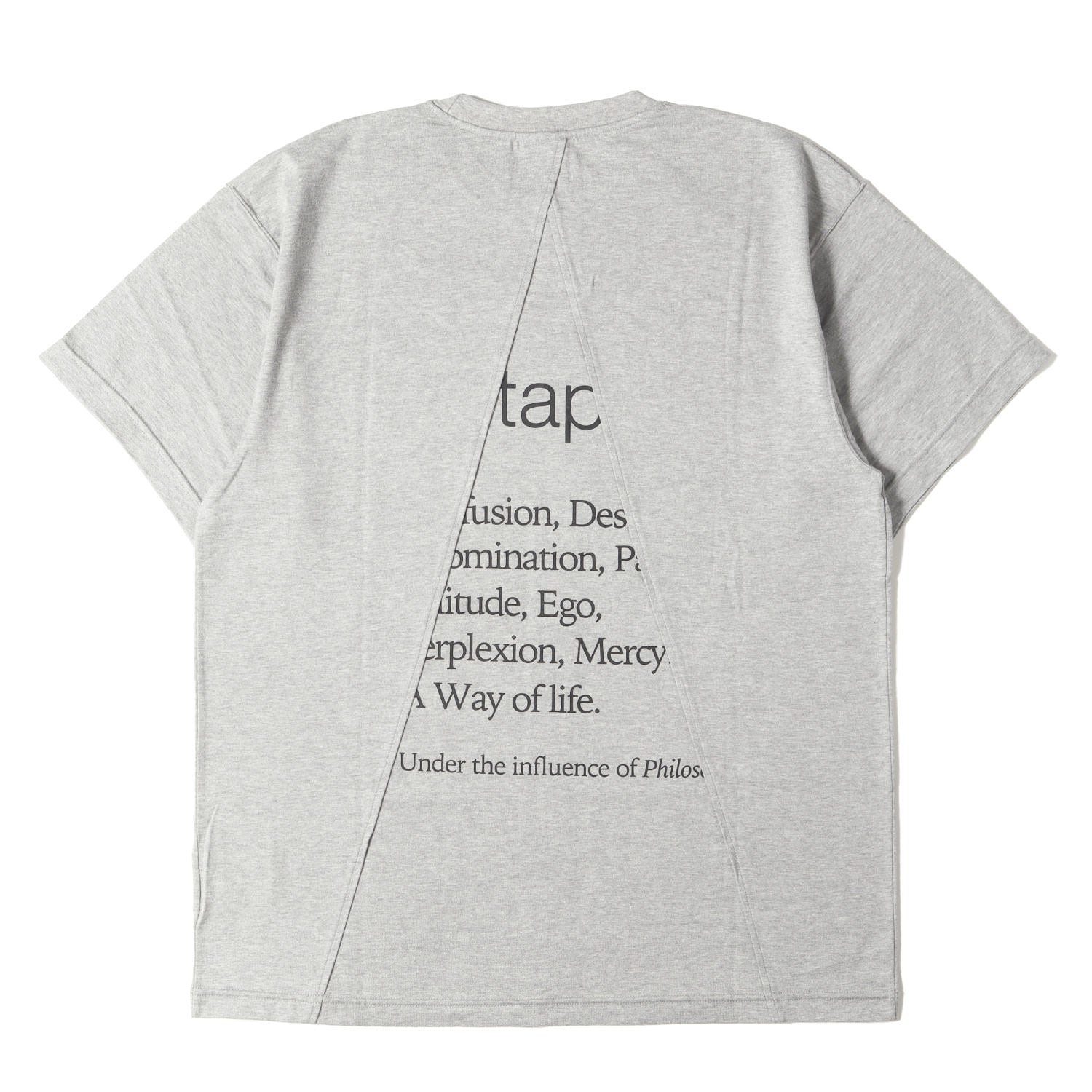 WTAPS (ダブルタップス) 23SS 切替しデザイン クルーネック T WTAPS (ダブルタップス) 23SS 切替しデザイン クルーネック T