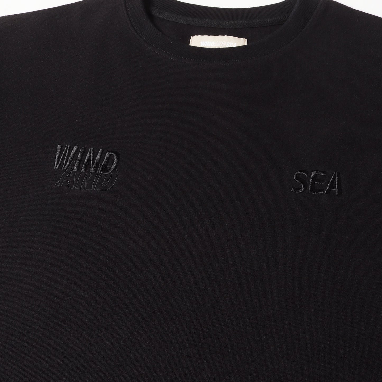 24SS ブランドロゴ刺繍 ポンチ Tシャツ