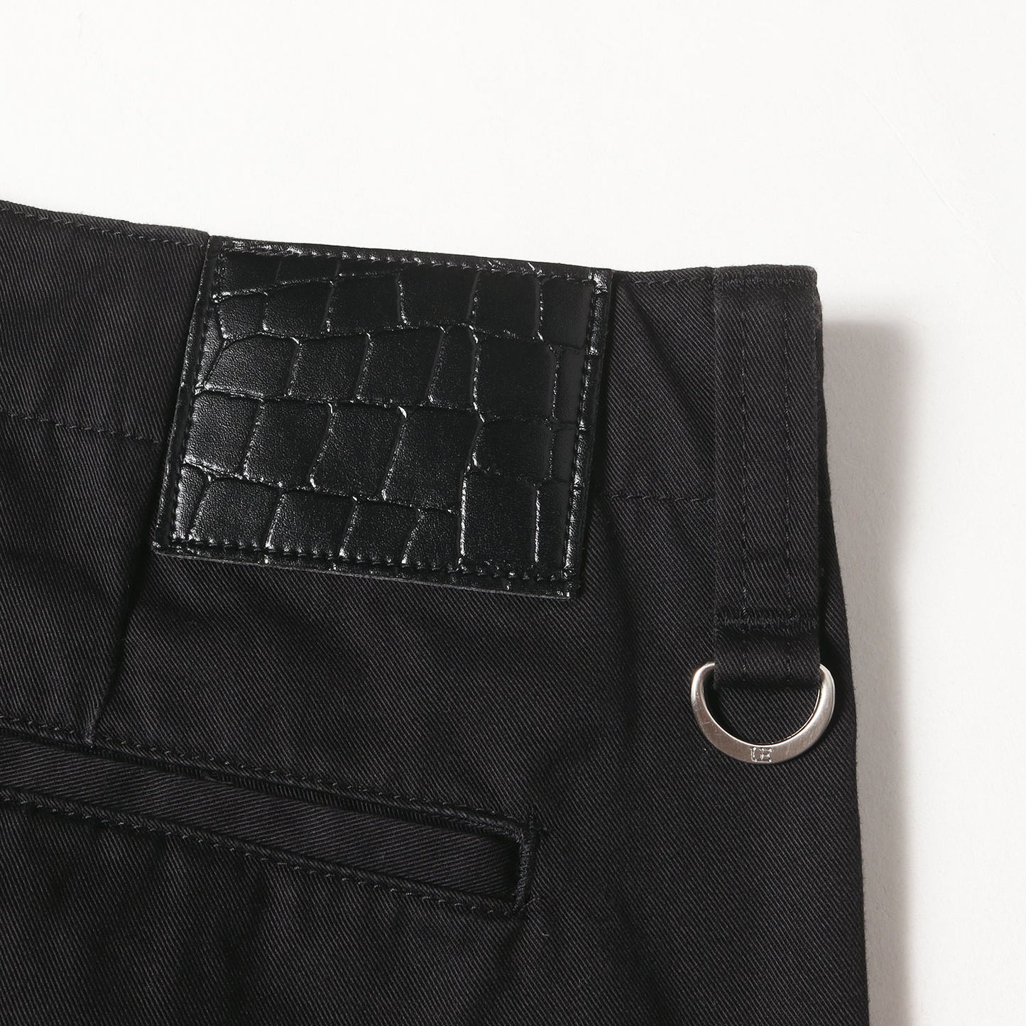 23AW サイドポケット付き ツイル テーパードパンツ(SIDE POCKET TAPERED PANTS)