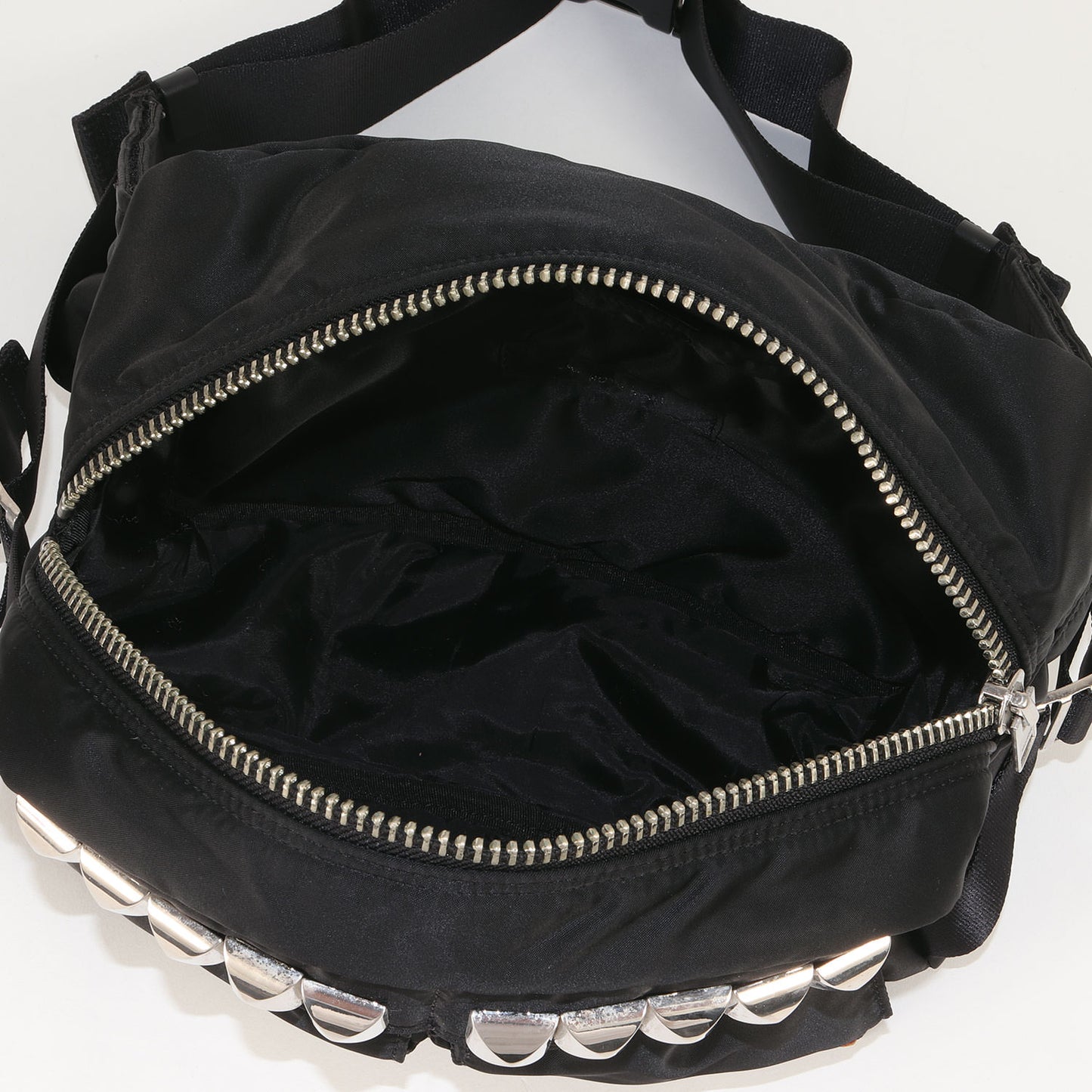 ×JAM HOME MADE ピラミッドスタッズ ウエストバッグ