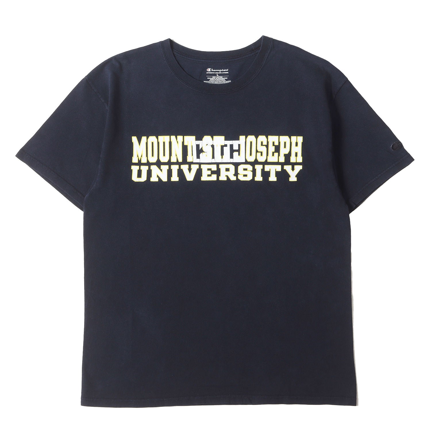 KITH NYC (キス ニューヨークシティー) 古着リメイク BOXロゴ Tシャツ 