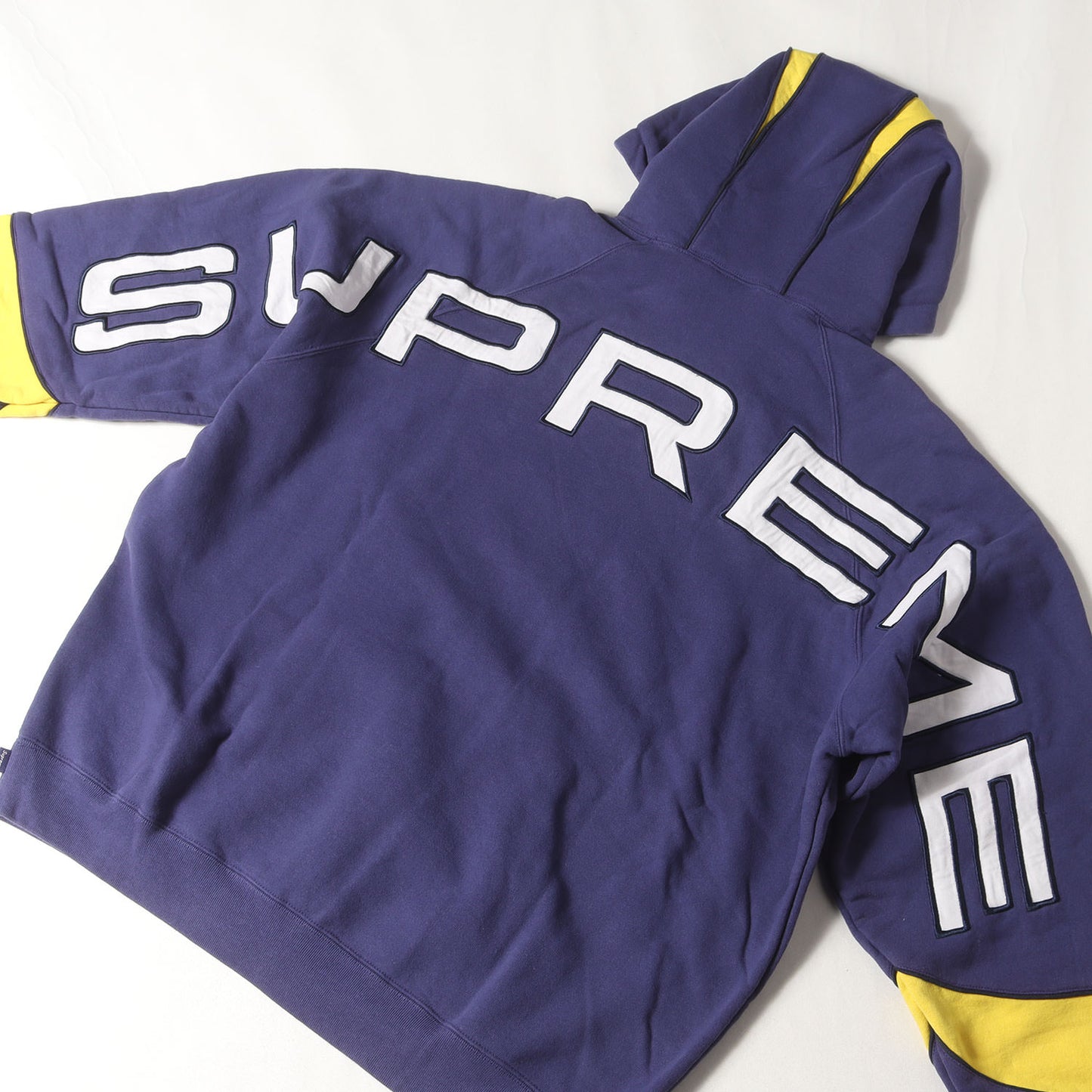 25SS ビッグロゴ パネル スウェットパーカー(Paneled Hooded Sweatshirt)