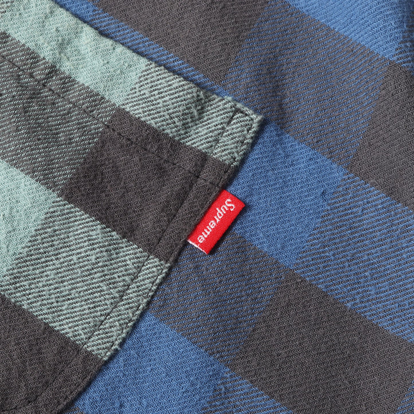 フード付き バッファローチェック フランネルシャツ(Hooded Buffalo Plaid Flannel Shirt)