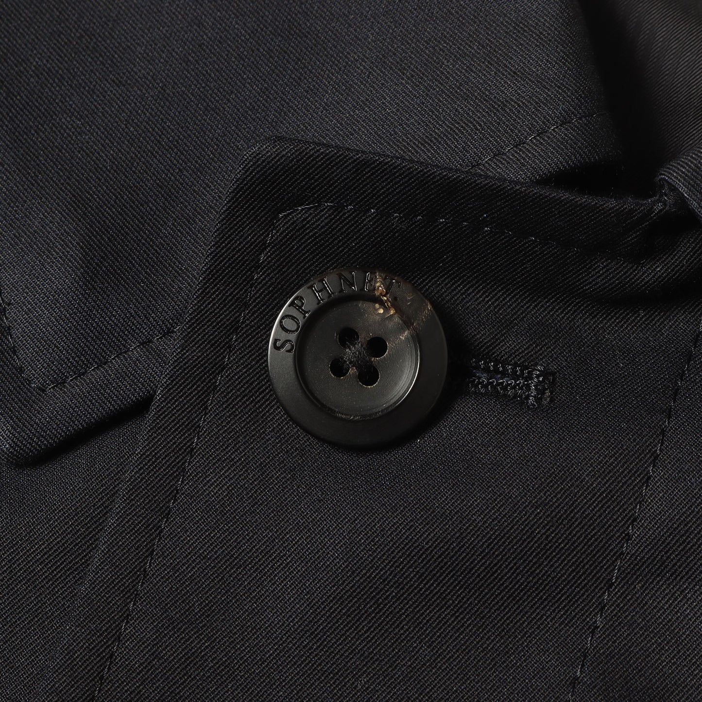 25SS コットン/シルク ギャバジン オーバーサイズ バルマカーンコート(BALMACHAAN COAT)