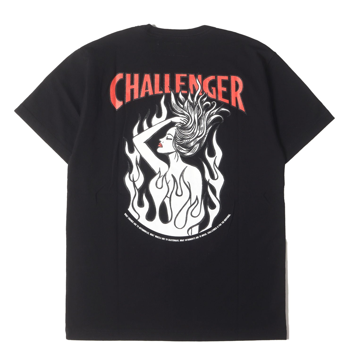 CHALLENGER (チャレンジャー) ファイヤーレディー グラフィック T 