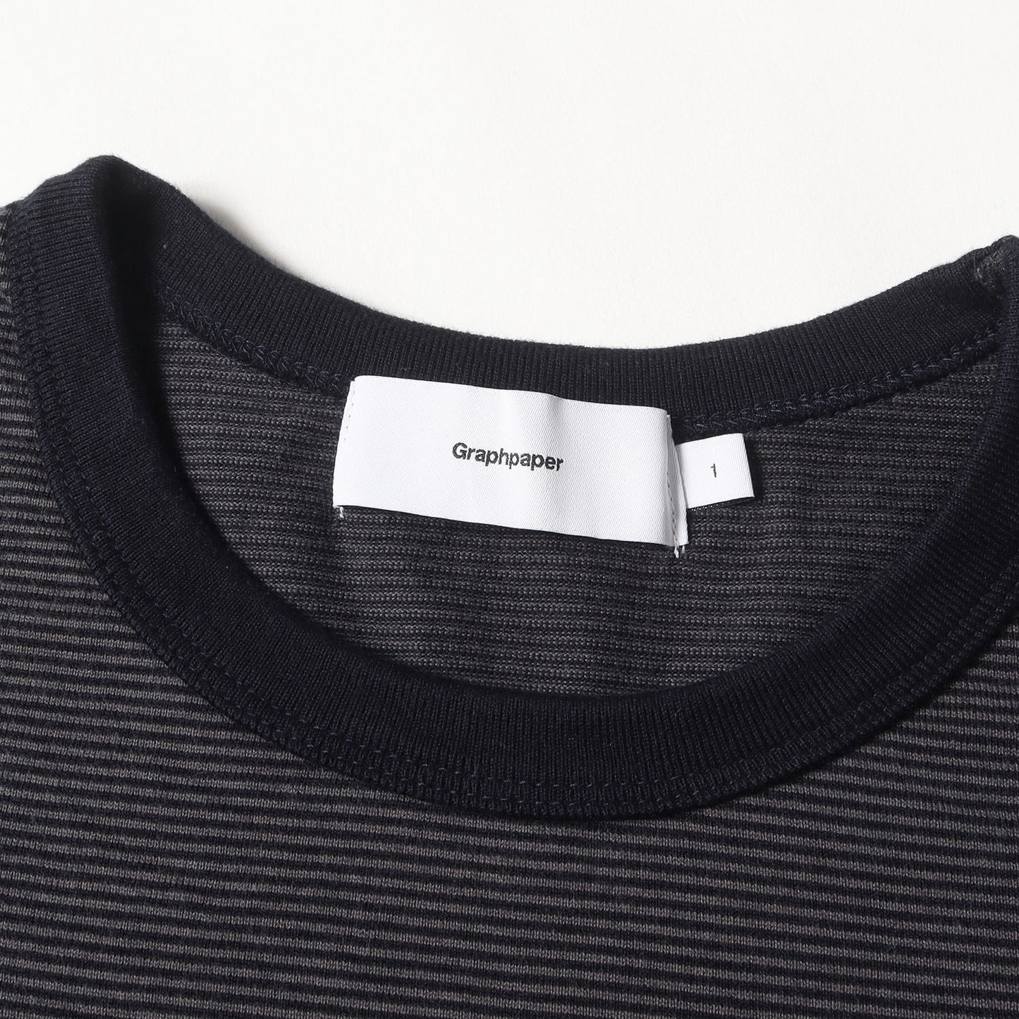 24AW ナロー ボーダー オーバーサイズ Tシャツ(Narrow Border S/S Tee)