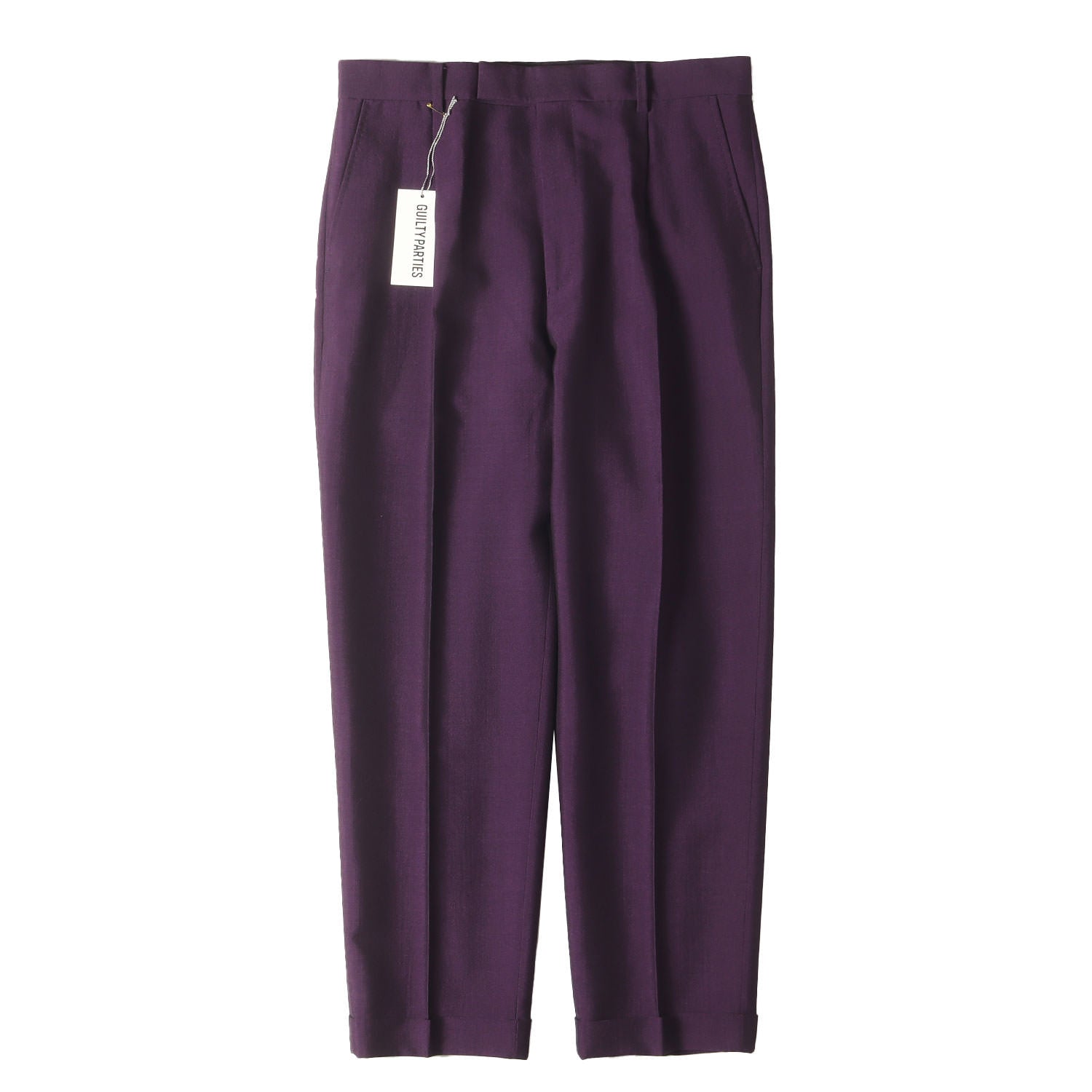 ワコマリアGUILTY PARTIES パープル スラックスTYPE1 WACKO MARIA