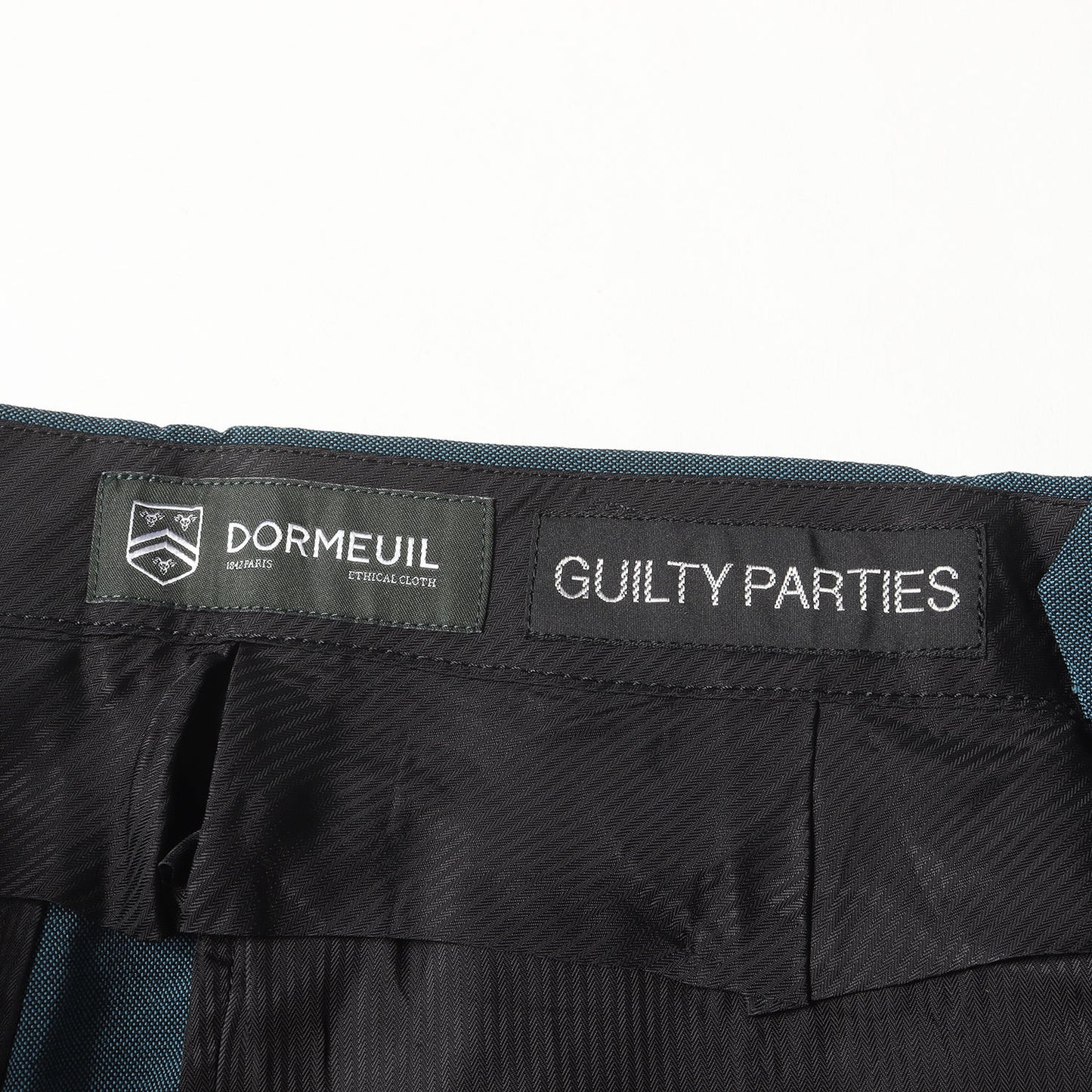 ×DORMEUIL プリーツ スラックスパンツ(PLEATED TROUSERS)