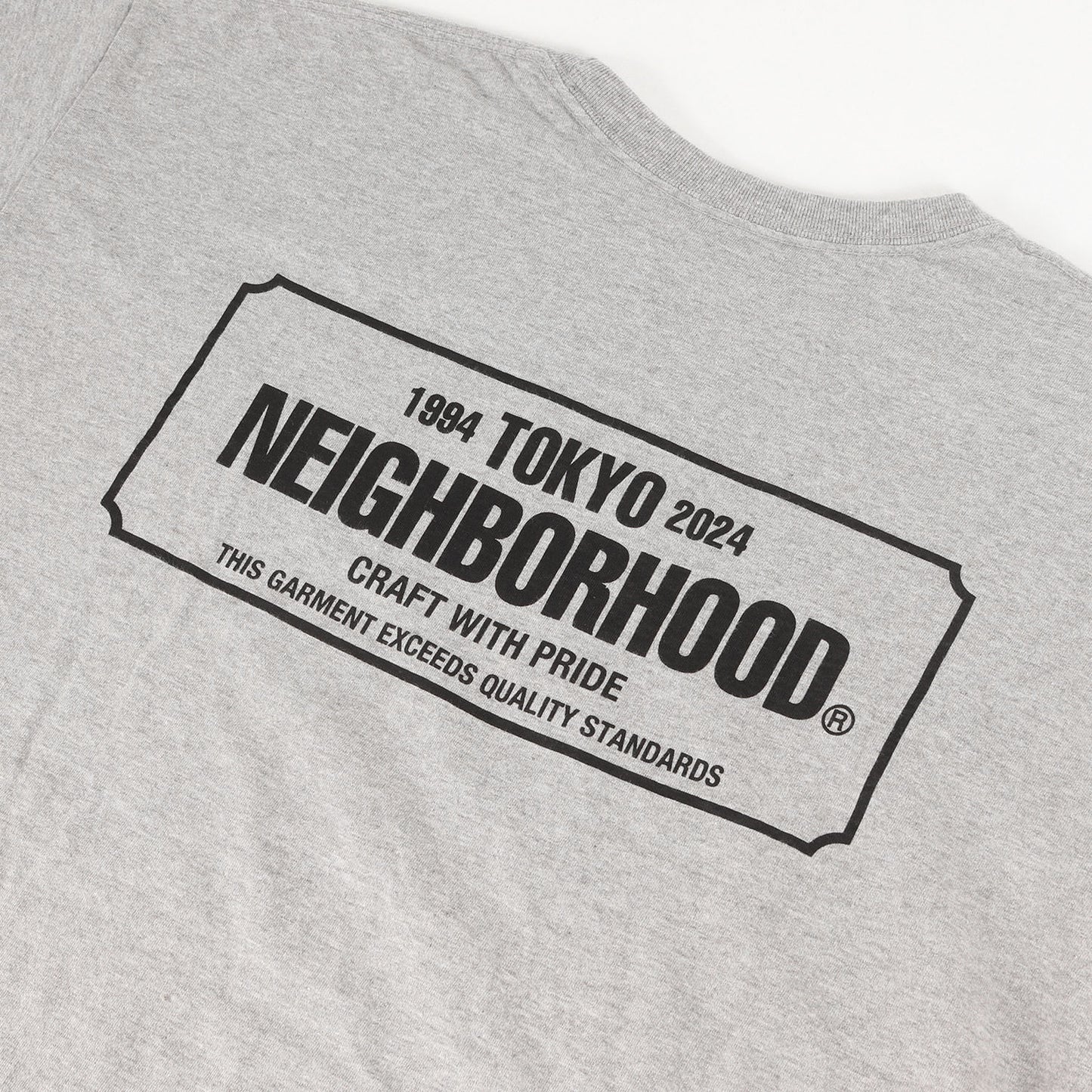 24SS ブランドロゴ クルーネック Tシャツ(NH . TEE SS-1)