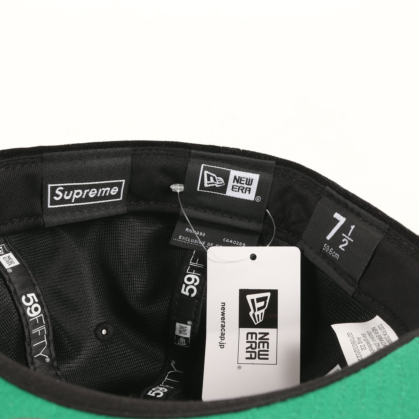 22AW ×NEW ERA ベロア BOXロゴ ベースボールキャップ(Velour Box Logo)