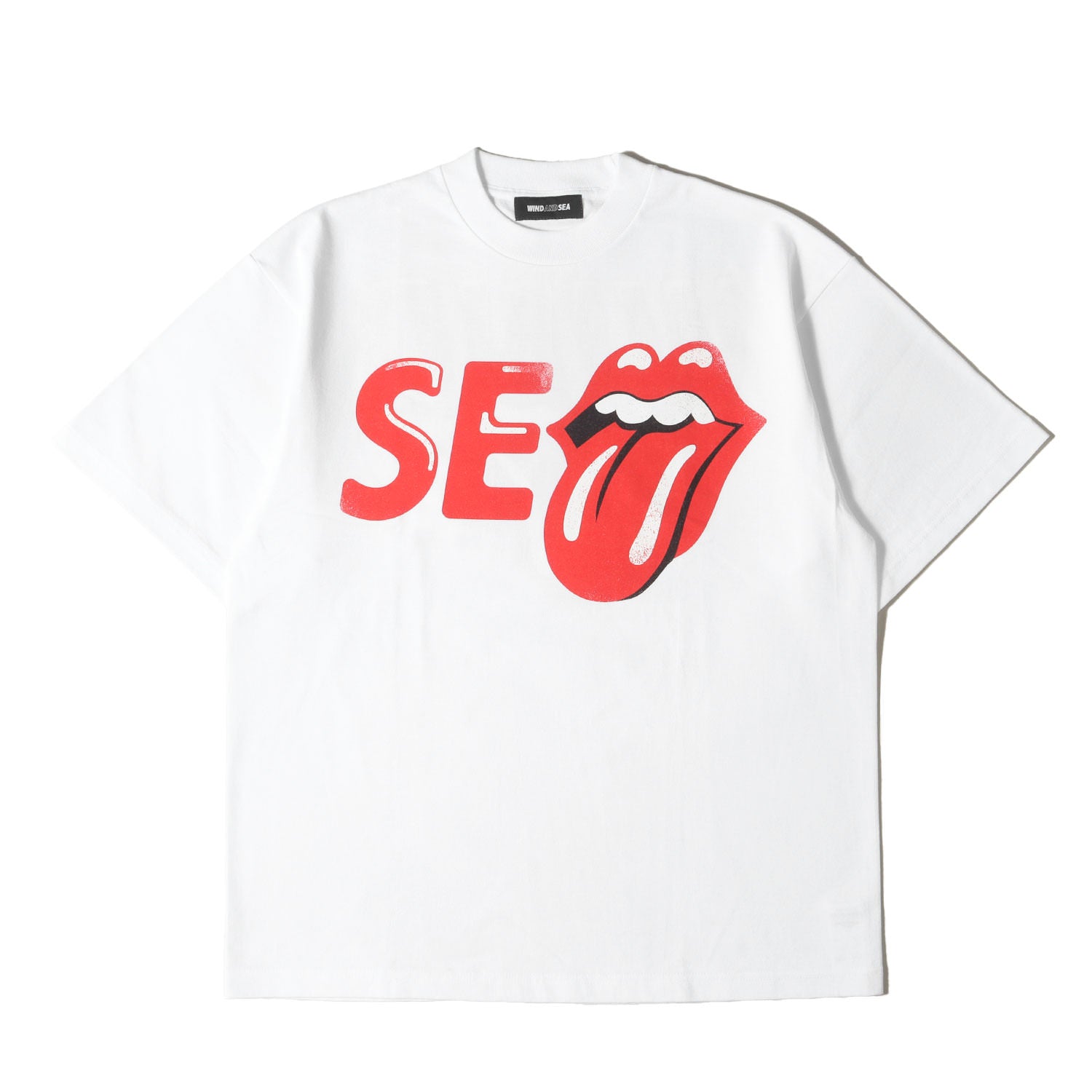 WIND AND SEA (ウィンダンシー) 25SS ×The Rolling Stones リップ&タン