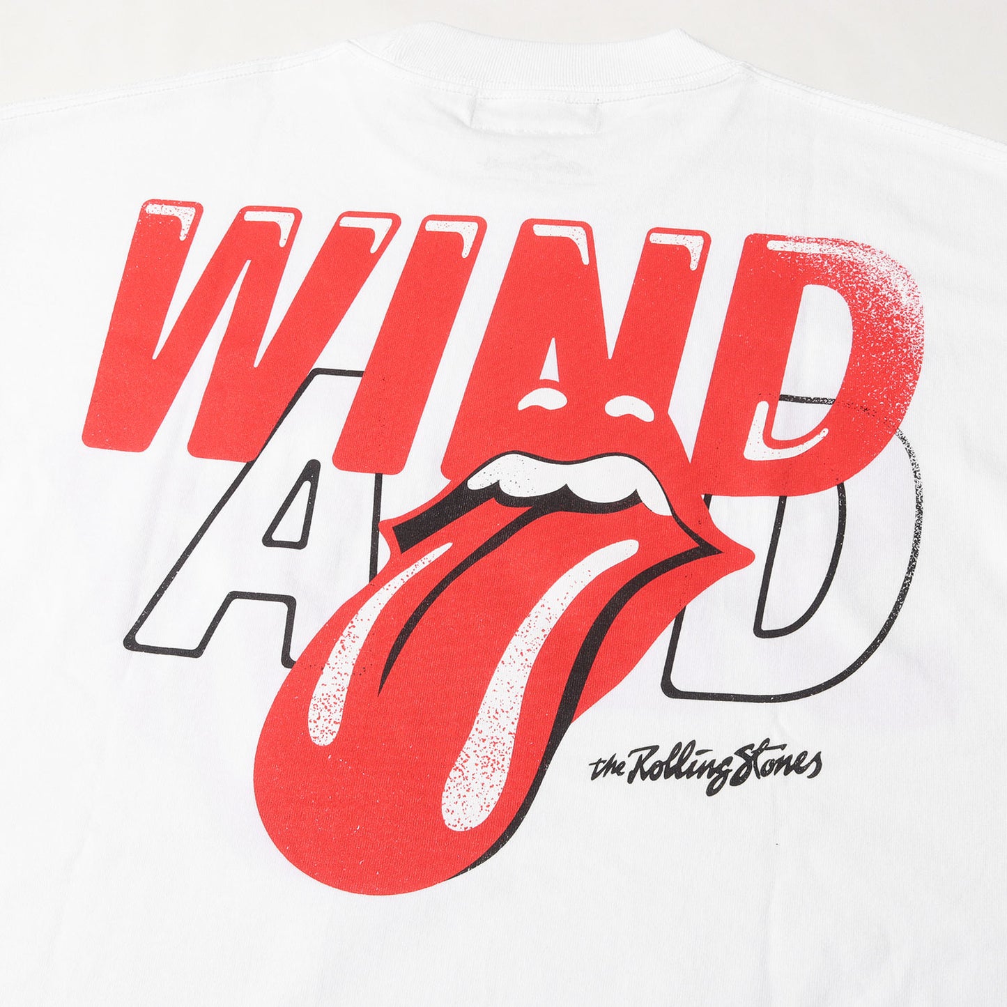 25SS ×The Rolling Stones リップ&タン ヘビー Tシャツ(WDS S/S Tee)