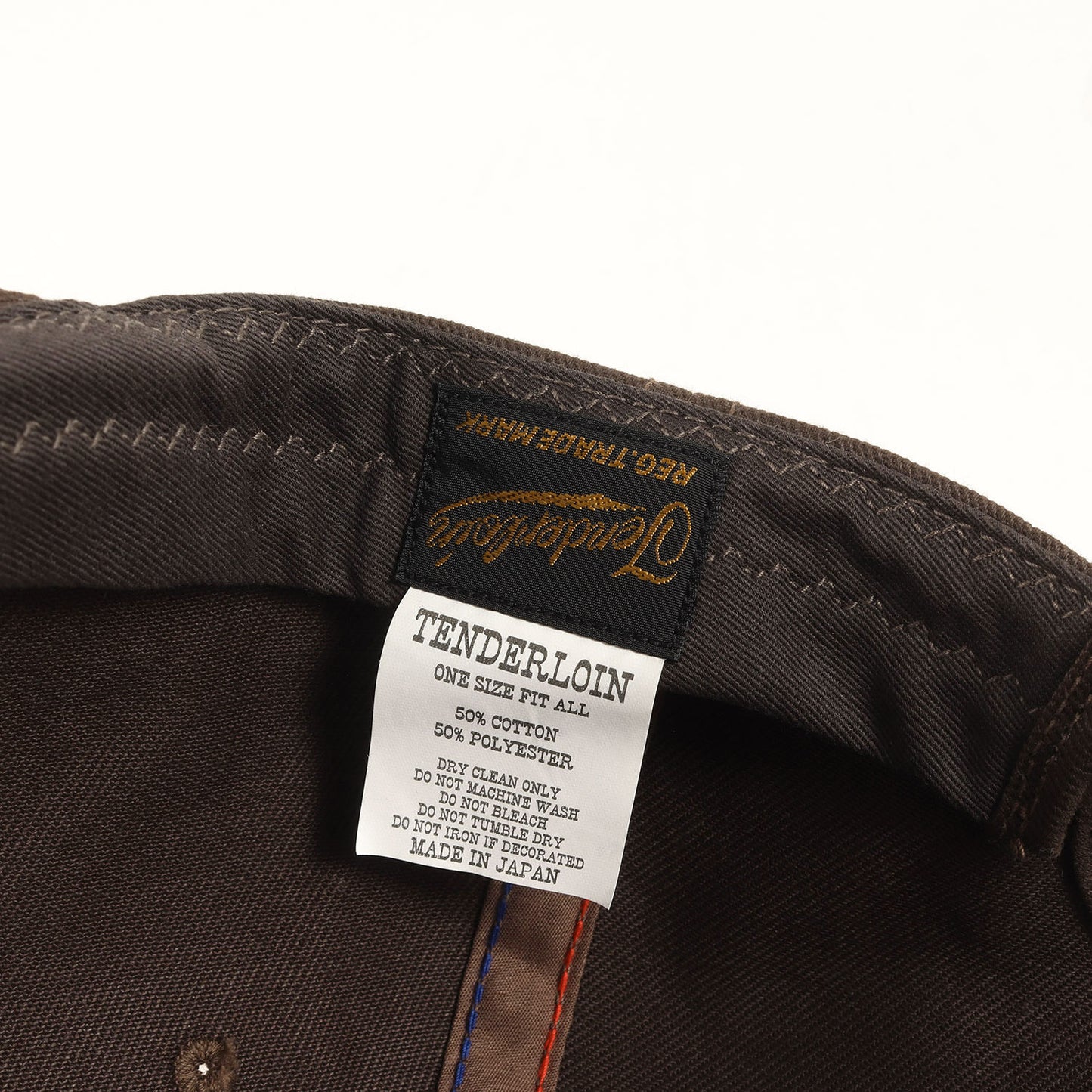 ワッペン付き 6パネル トラッカーキャップ(T-TRUCKER CAP T/C)